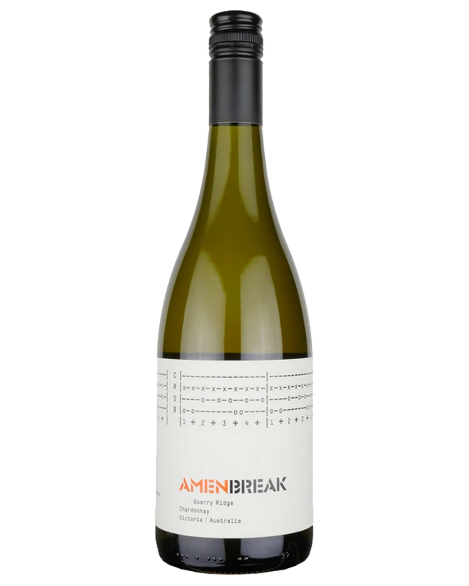Amen Break Quarry Ridge Victoria Chardonnay — PNG format 1600×2000 pixels