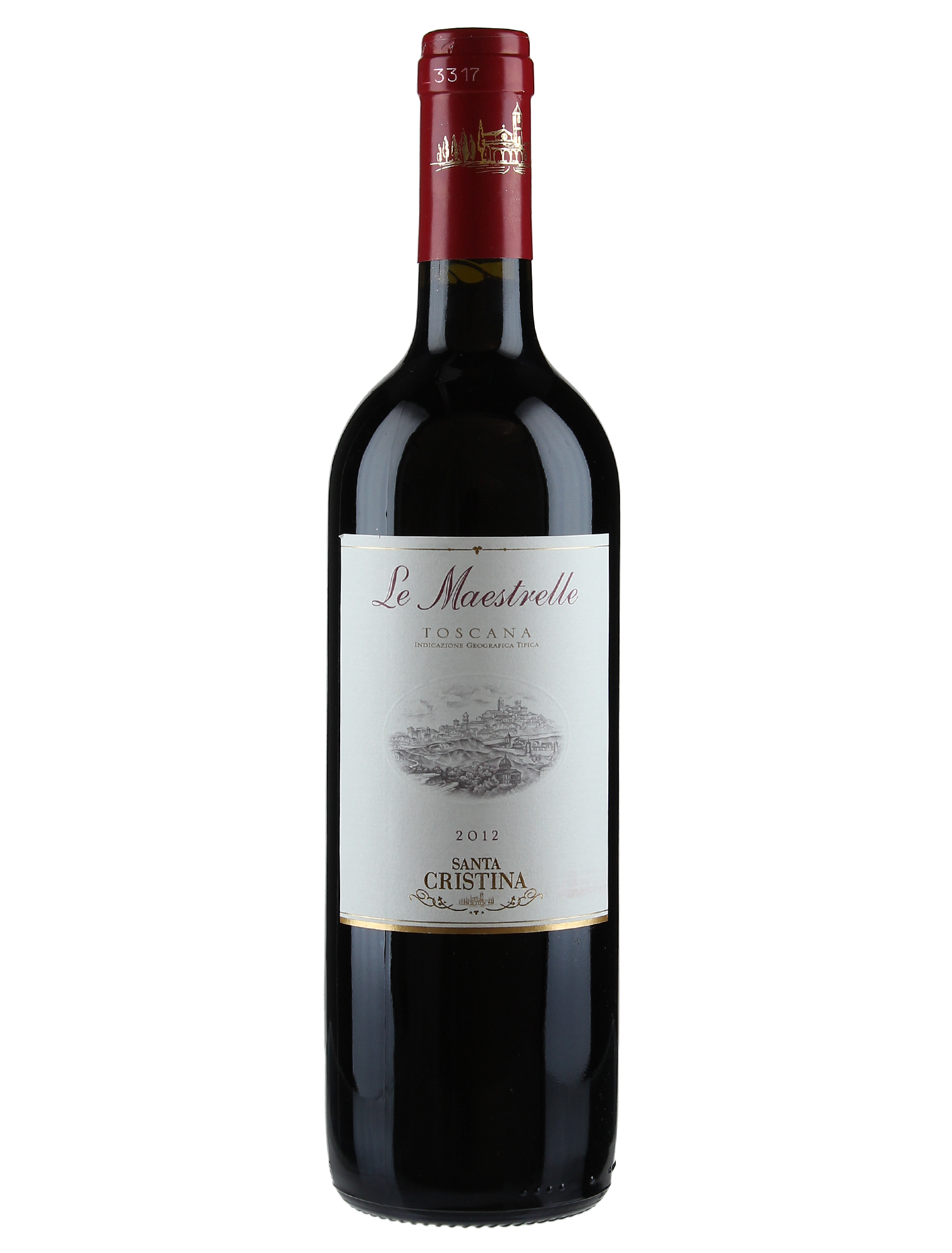 Antinori-Tenuta Santa Cristina Le Maestrelle 2012 — PNG format 1520×2000 pixels