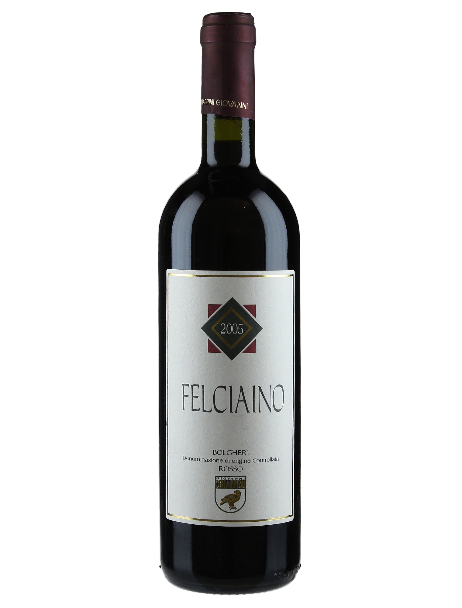 Azienda Agricola Giovanni Chiappini Felciaino 2005 — PNG format 1520×2000 pixels