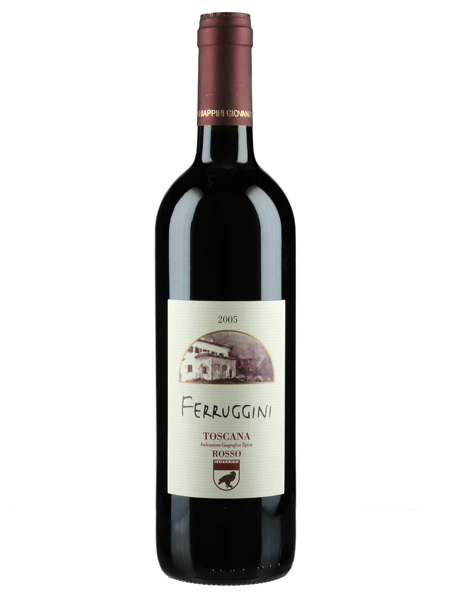 Azienda Agricola Giovanni Chiappini Ferruggini 2005 — PNG format 1520×2000 pixels