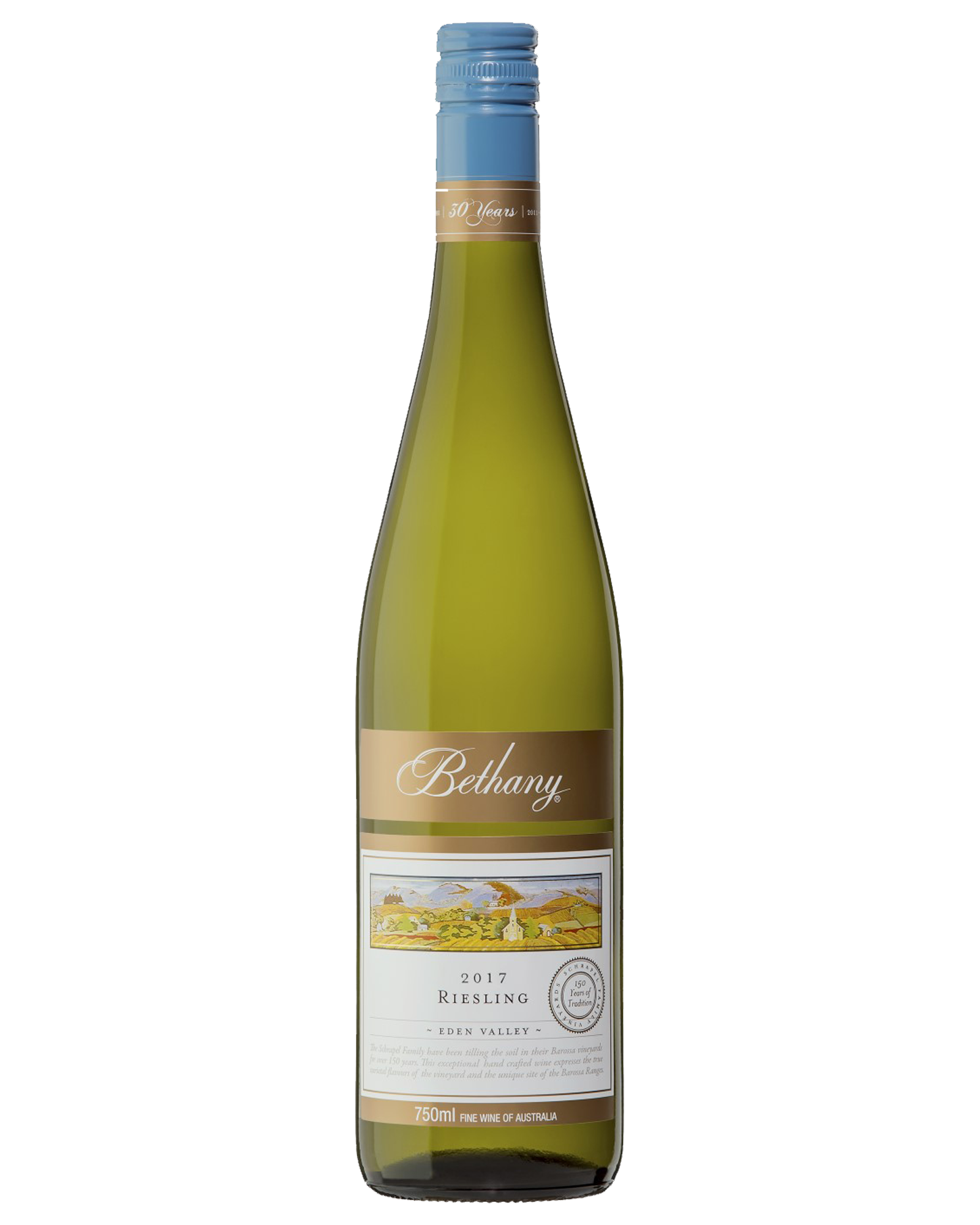 Bethany Eden Valley Riesling 2017 — PNG format 1600×2000 pixels