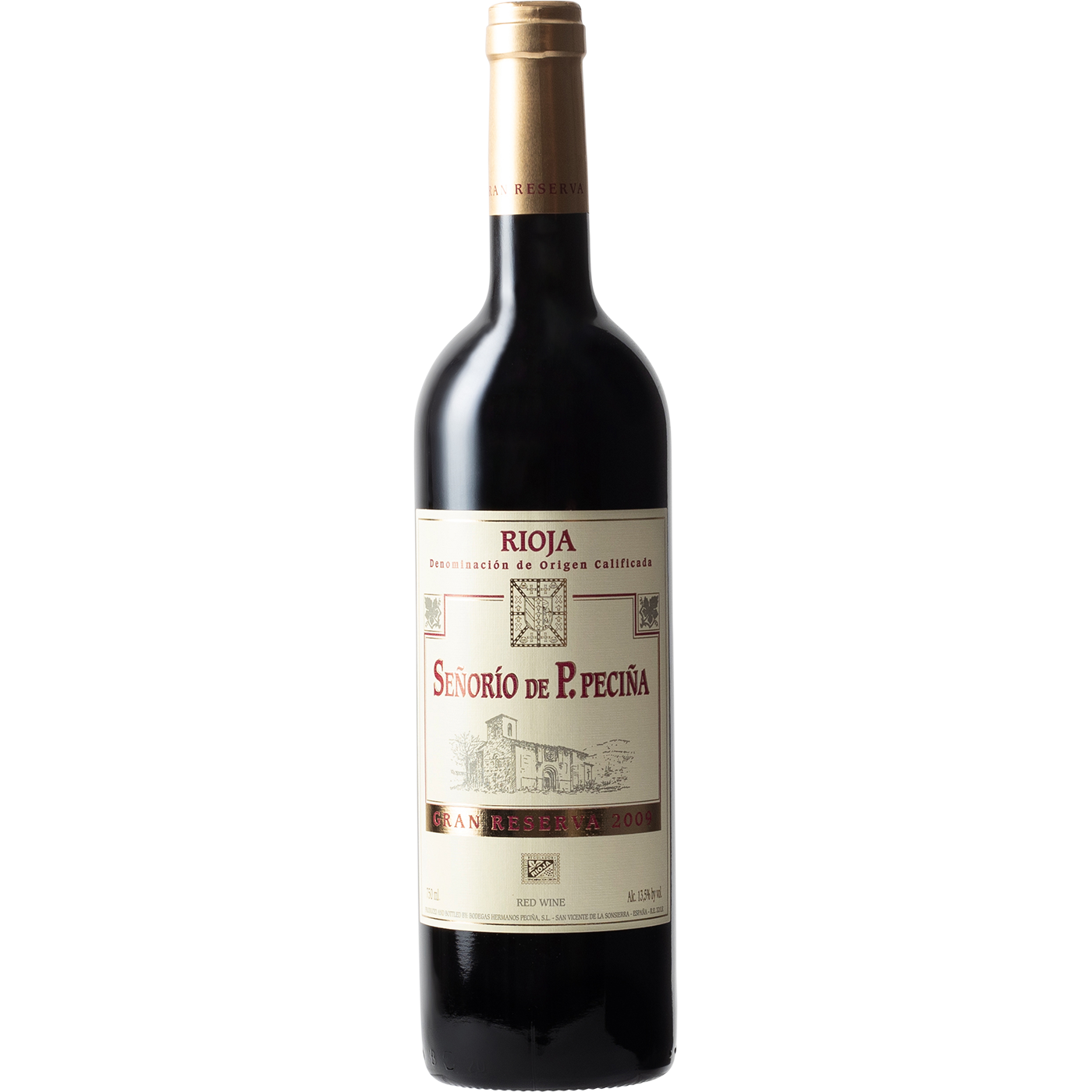 Bodegas Hermanos de Pecina Rioja Gran Reserva Tinto 2009 thumbnail