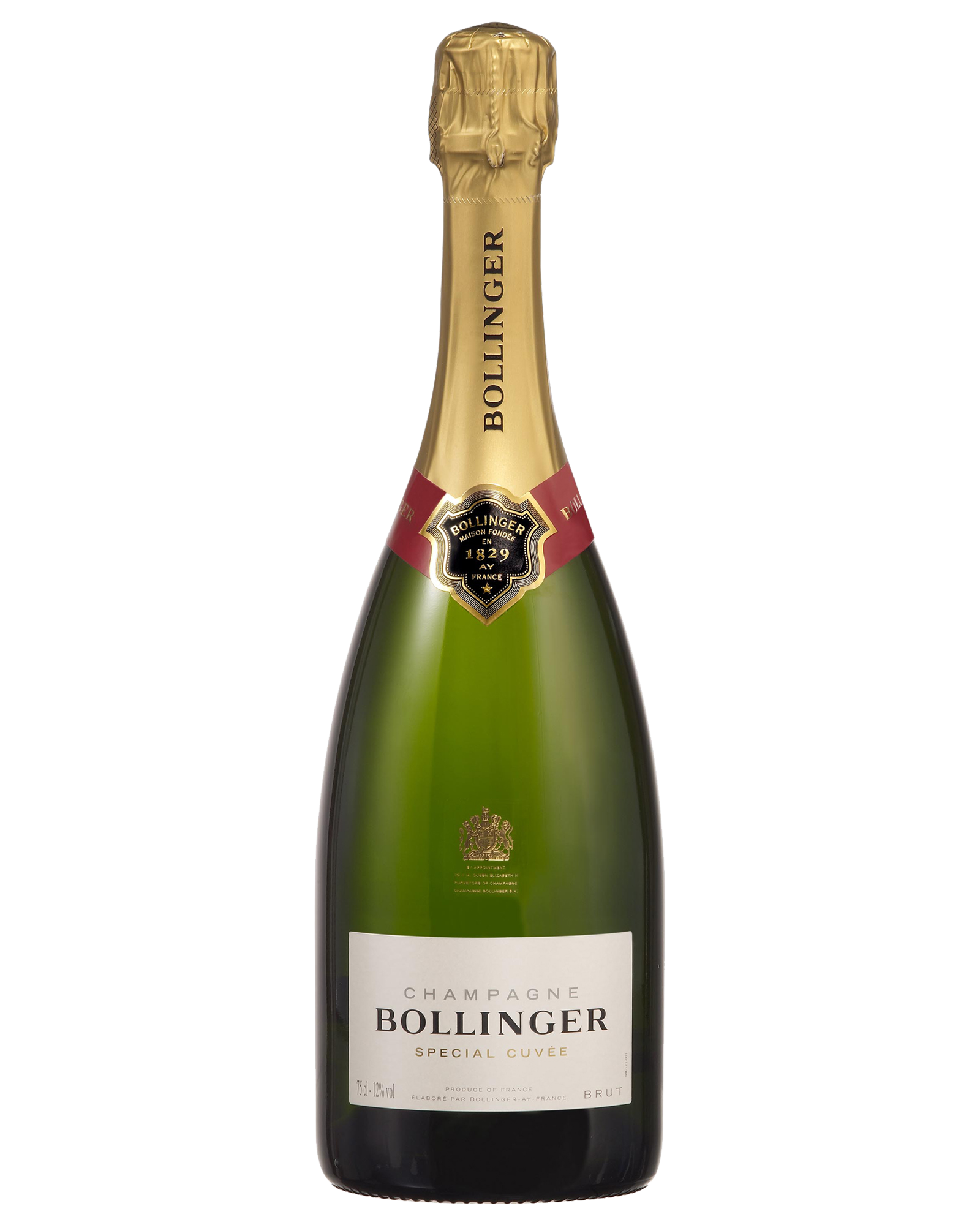 Bollinger Special Cuvée Champagne — PNG format 1600×2000 pixels