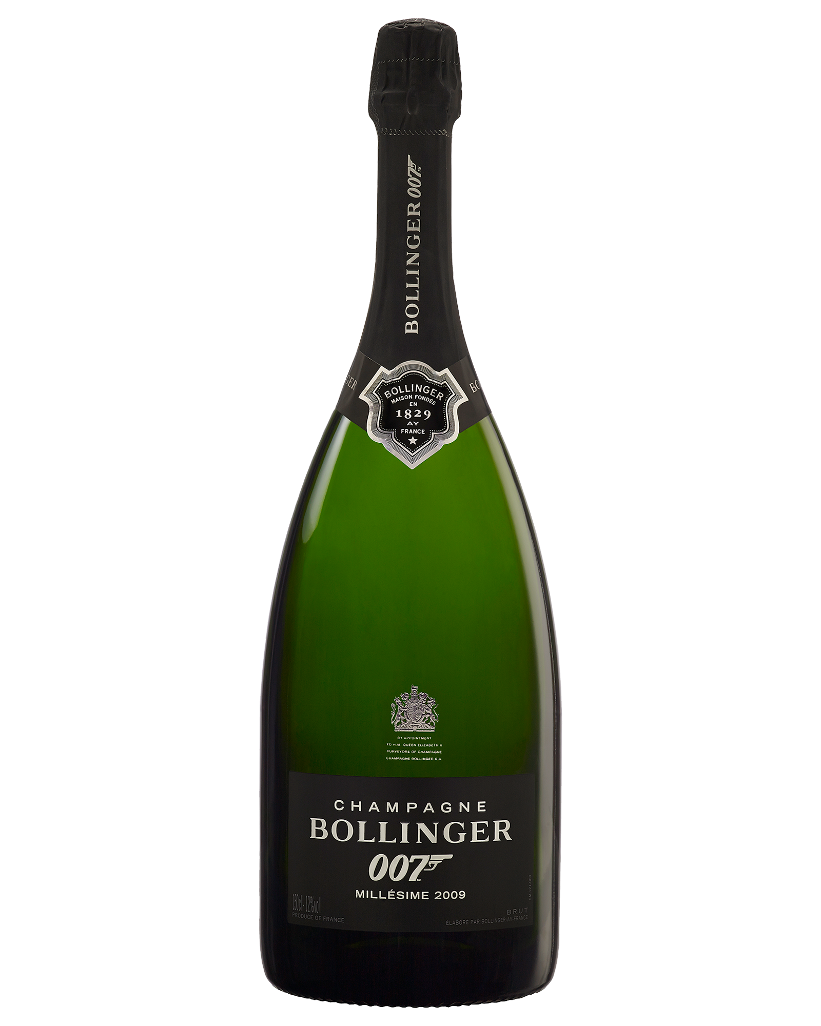 Bollinger Spectre Vintage Brut 2009 Magnum 1.5L — PNG format 1600×2000 pixels