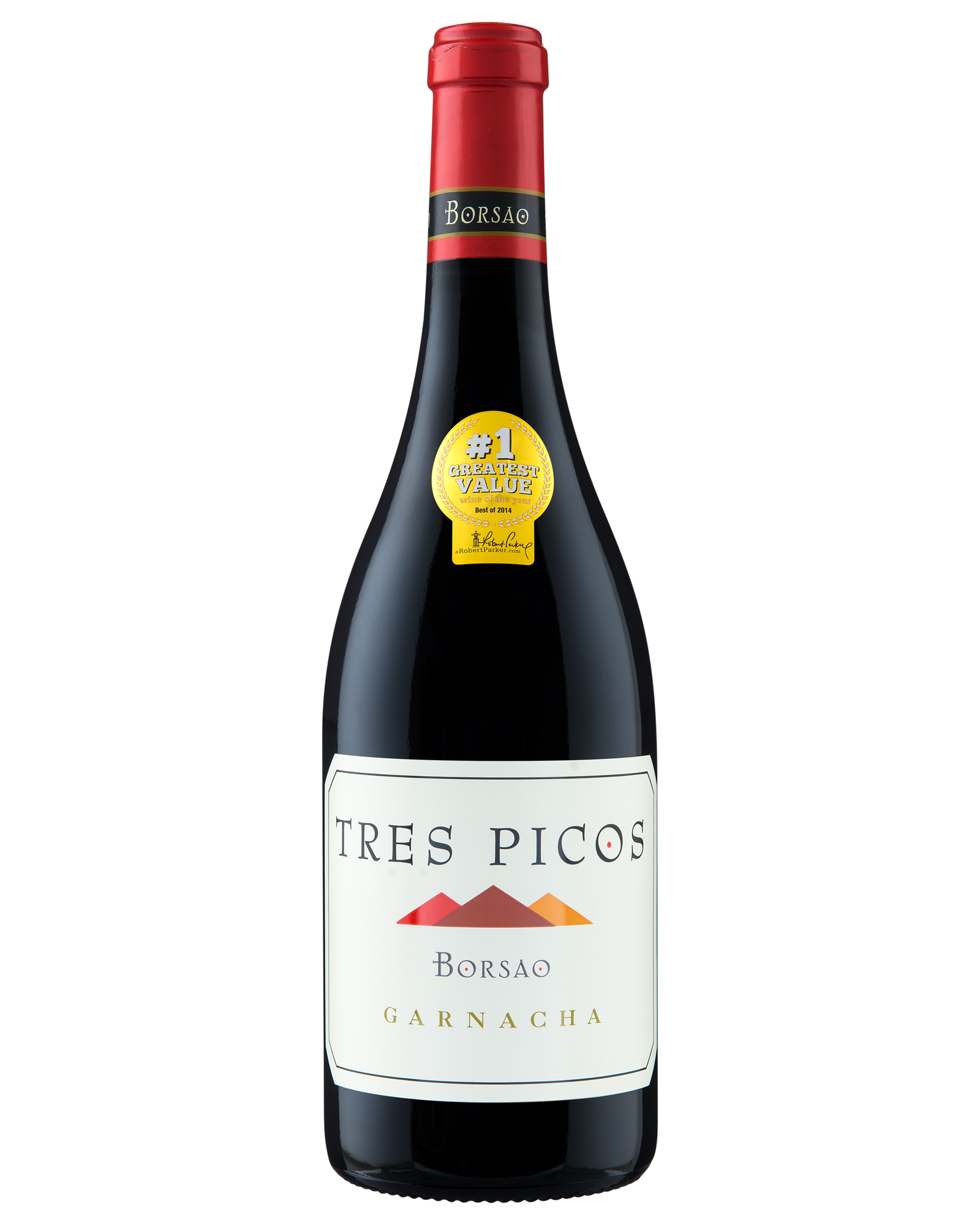 Borsao Tres Picos Garnacha — PNG format 1600×2000 pixels