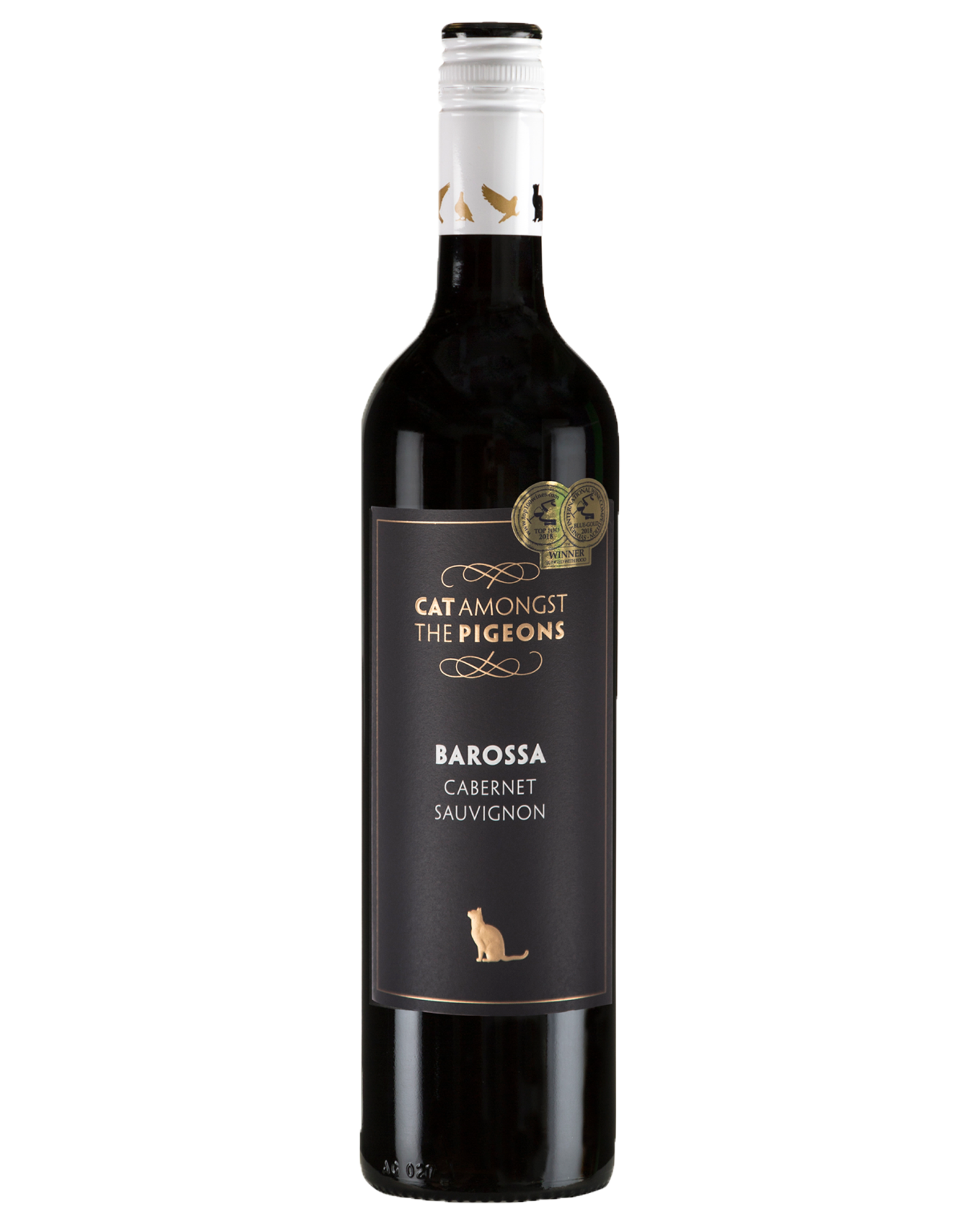 Cat Amongst The Pigeons Barossa Cabernet Sauvignon — PNG format 1600×2000 pixels