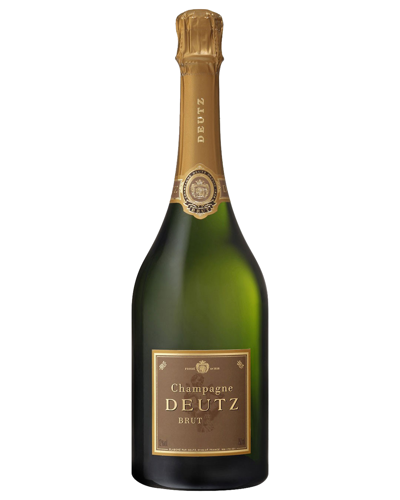 Champagne Deutz Vintage Brut Champagne — PNG format 1600×2000 pixels