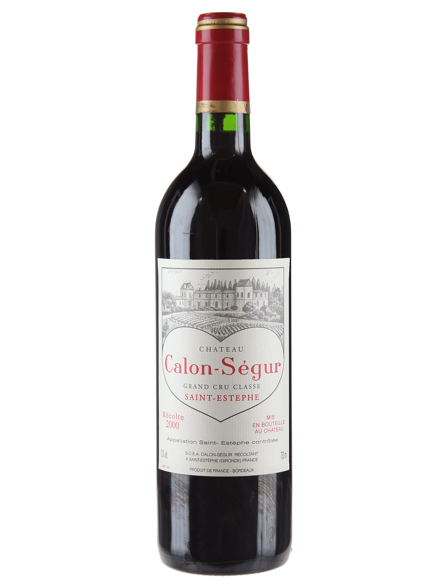 Château Calon Ségur Château Calon Ségur 2001 — PNG format 1520×2000 pixels