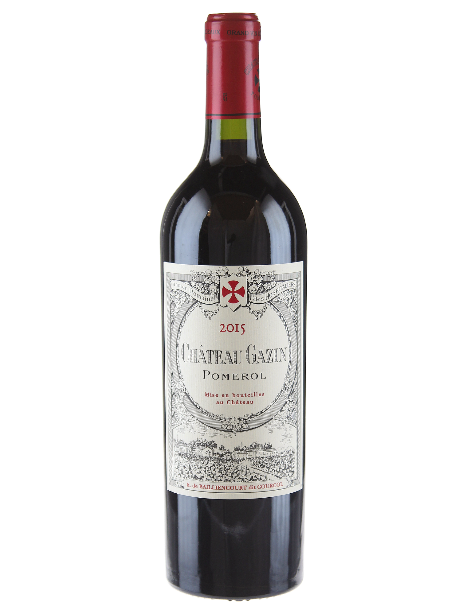 Château Gazin Château Gazin 2015 — PNG format 1520×2000 pixels