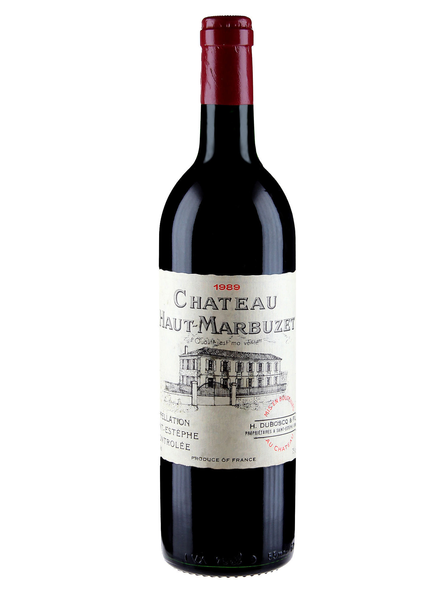 Château Haut Marbuzet Château Haut Marbuzet 1976 — PNG format 1500×2000 pixels