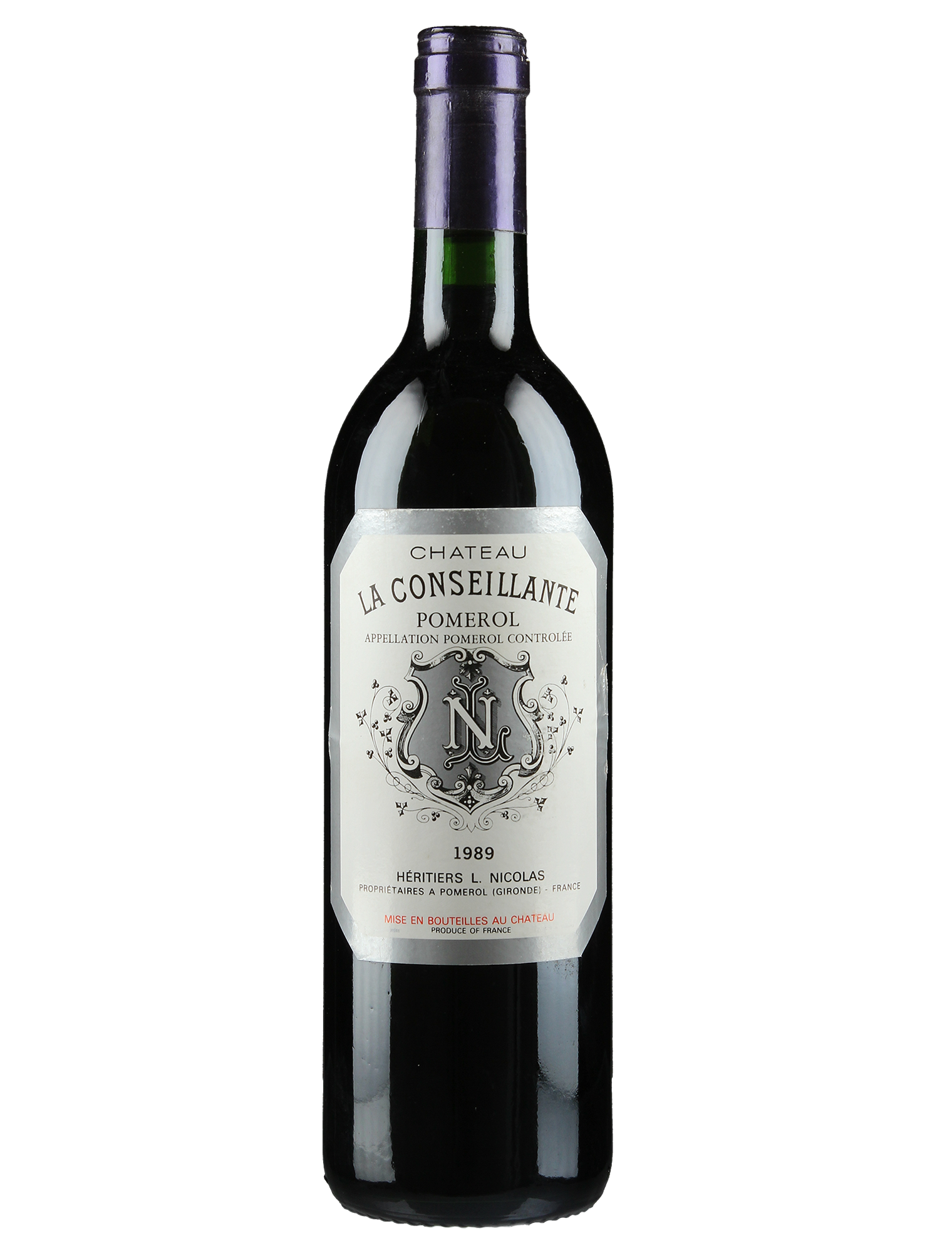 Château La Conseillante Château La Conseillante 1994 — PNG format 1520×2000 pixels