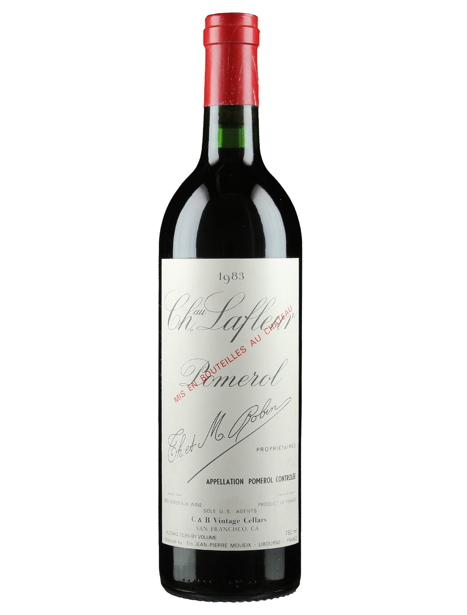 Château Lafleur Château Lafleur 1983 — PNG format 1520×2000 pixels