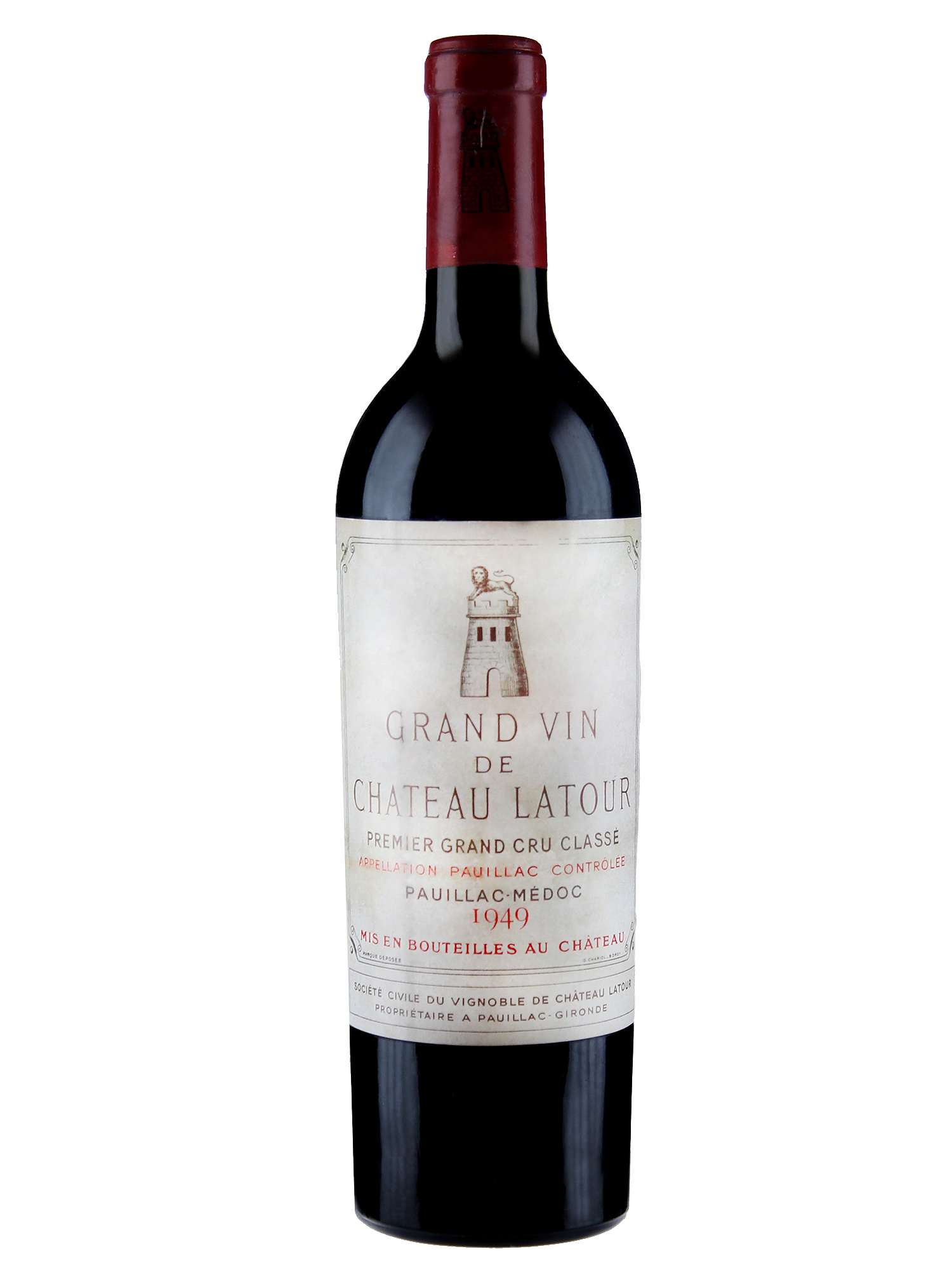Château Latour Château Latour 1952 — PNG format 1500×2000 pixels