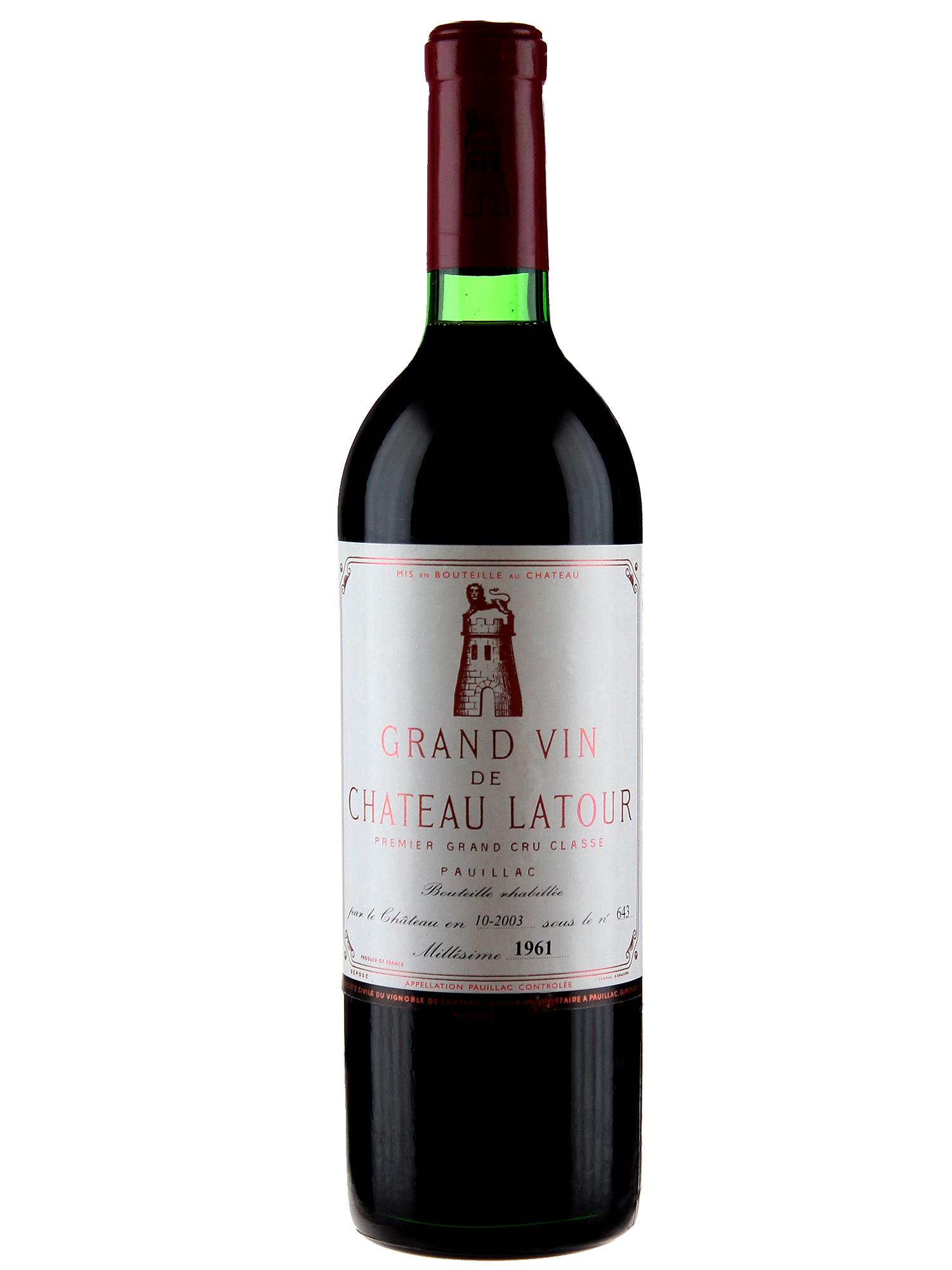 Château Latour Château Latour 1960 — PNG format 1500×2000 pixels