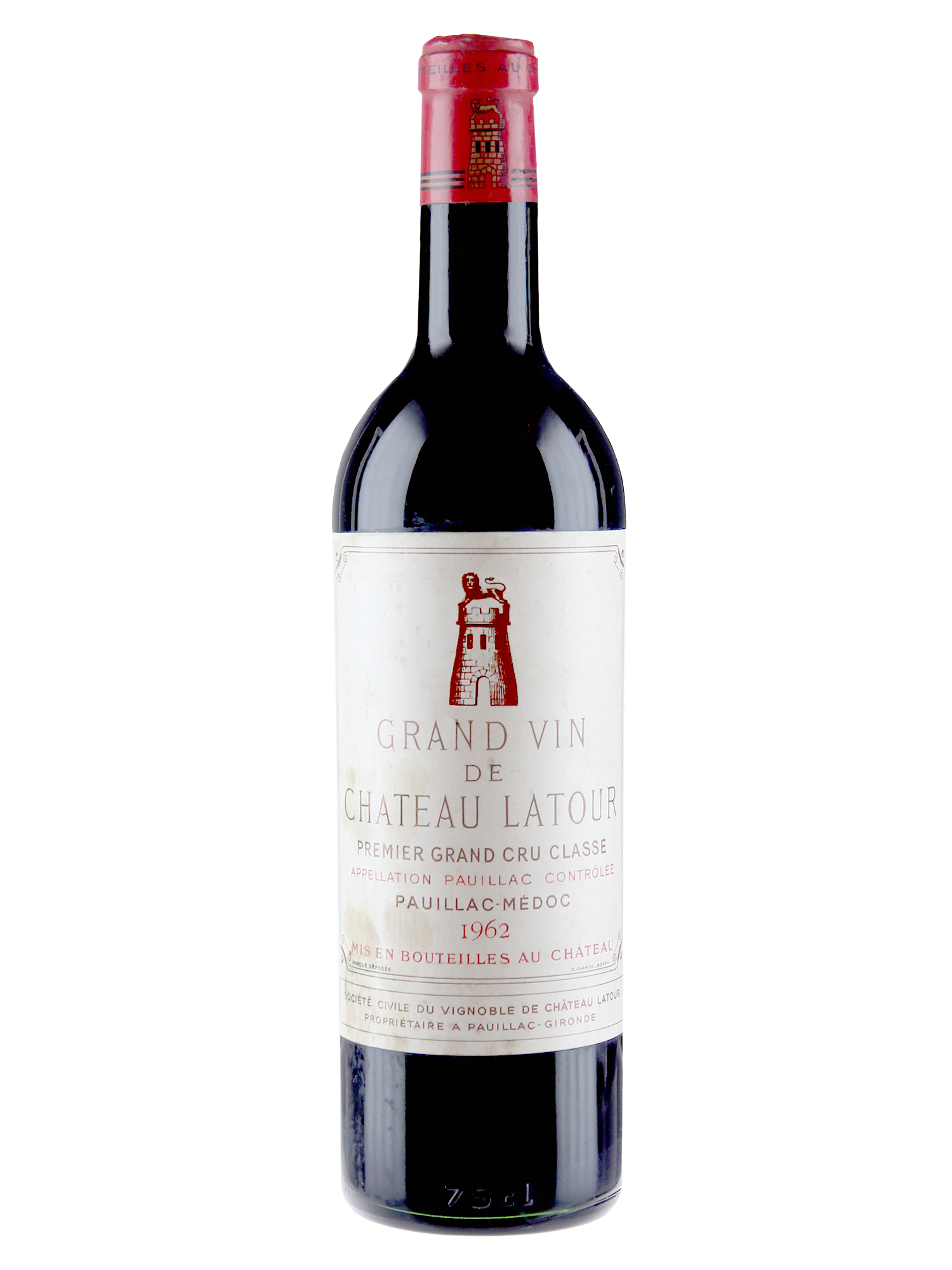 Château Latour Château Latour 1962 — PNG format 1500×2000 pixels