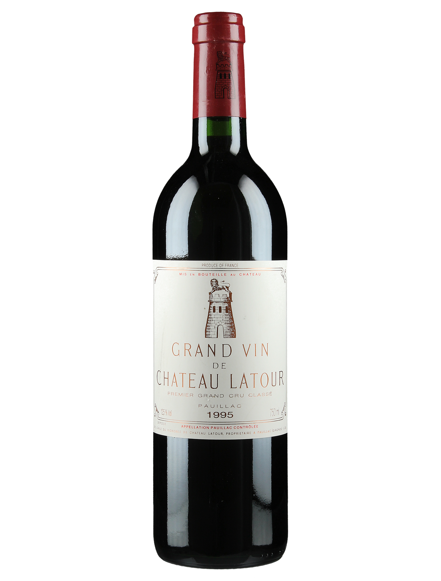 Château Latour Château Latour 1995 — PNG format 1520×2000 pixels