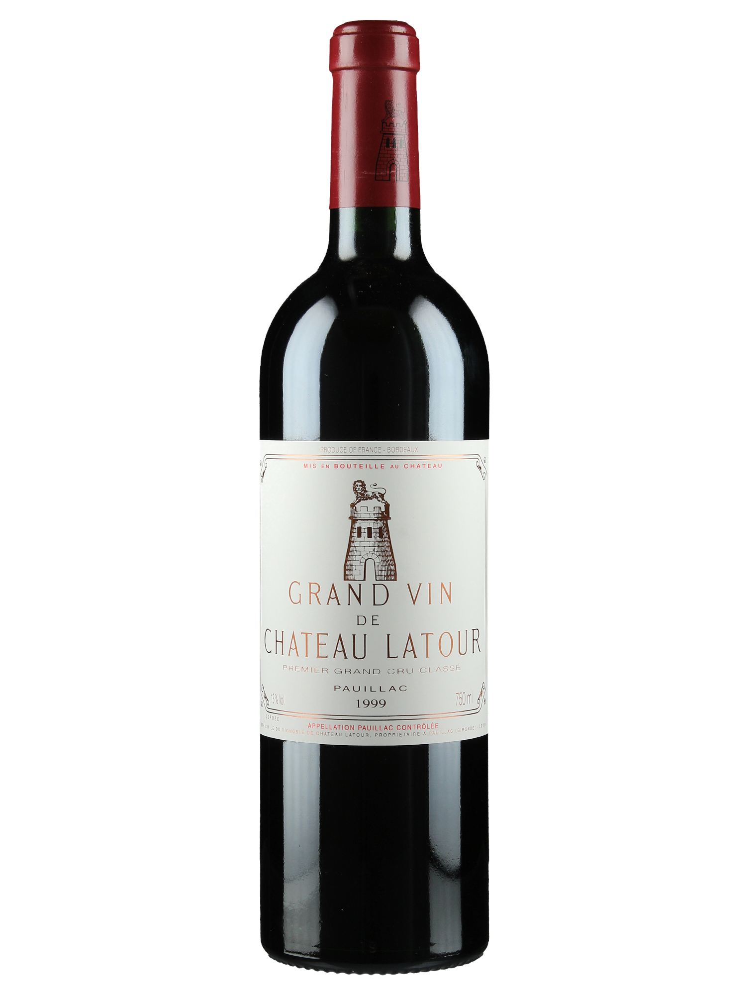 Château Latour Château Latour 1999 — PNG format 1520×2000 pixels