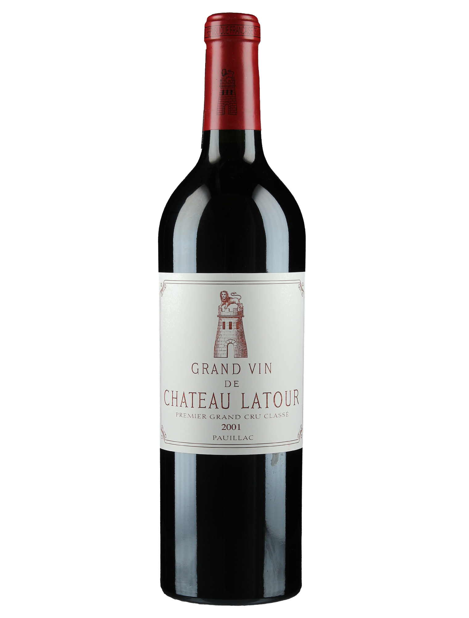 Château Latour Château Latour 2001 — PNG format 1520×2000 pixels
