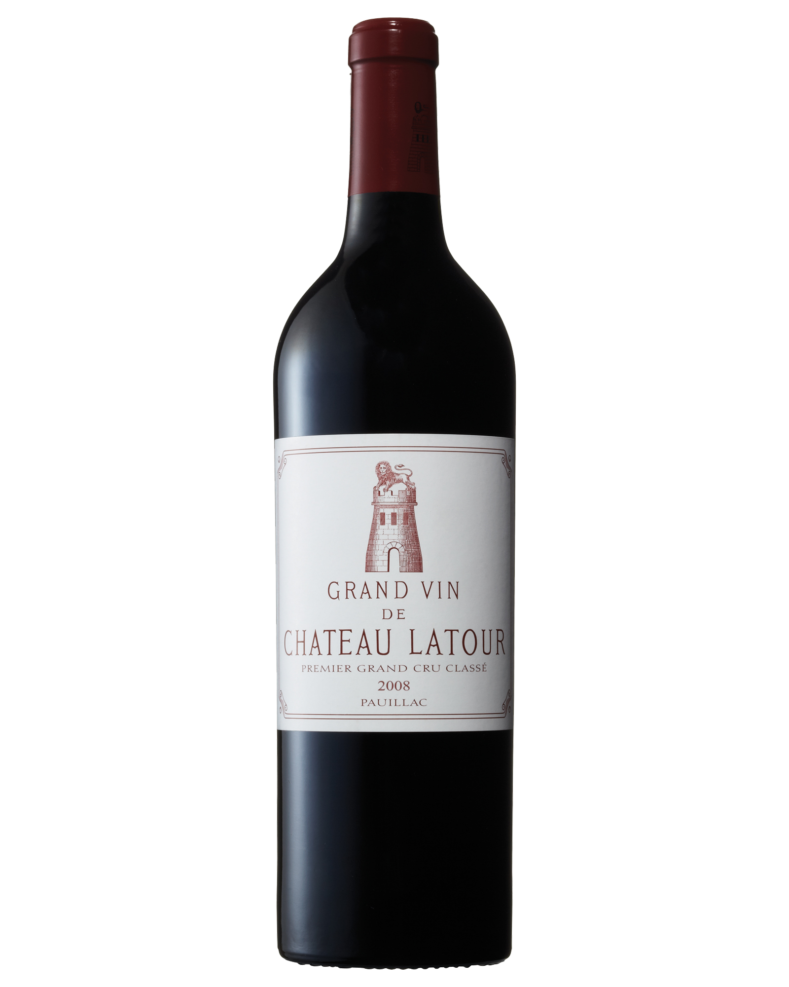 Château Latour Pauillac 2008 — PNG format 1600×2000 pixels