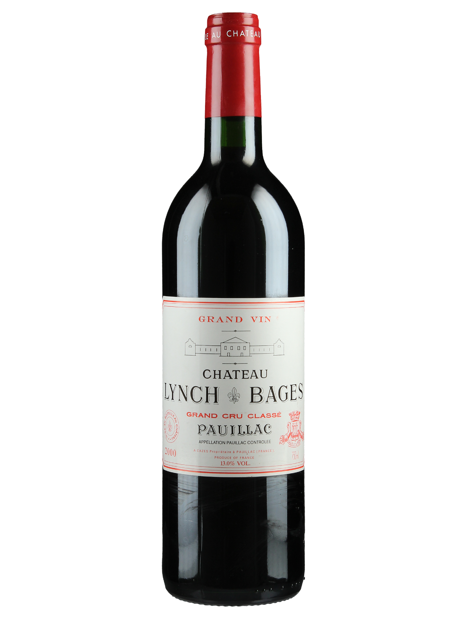 Château Lynch Bages Château Lynch Bages 2000 — PNG format 1520×2000 pixels