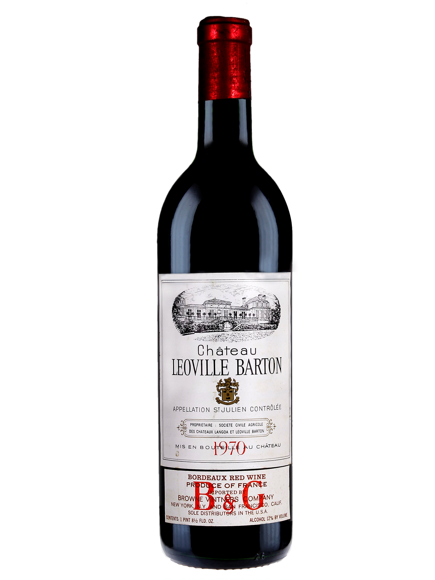 Château Léoville Barton Château Léoville Barton 1970 — PNG format 1500×2000 pixels