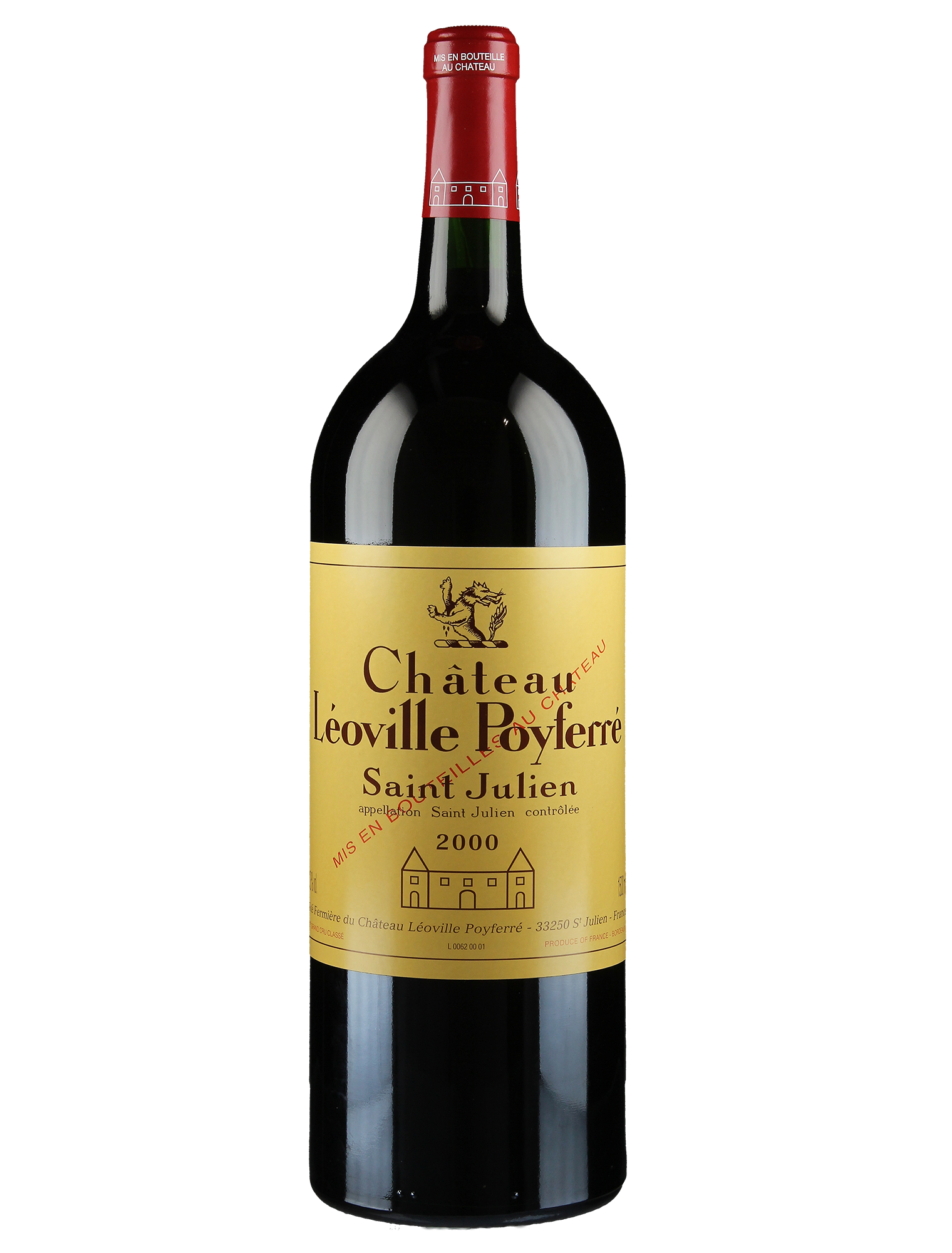 Château Léoville Poyferré Léoville Poyferré (Ex-Château) 2006 — PNG format 1520×2000 pixels