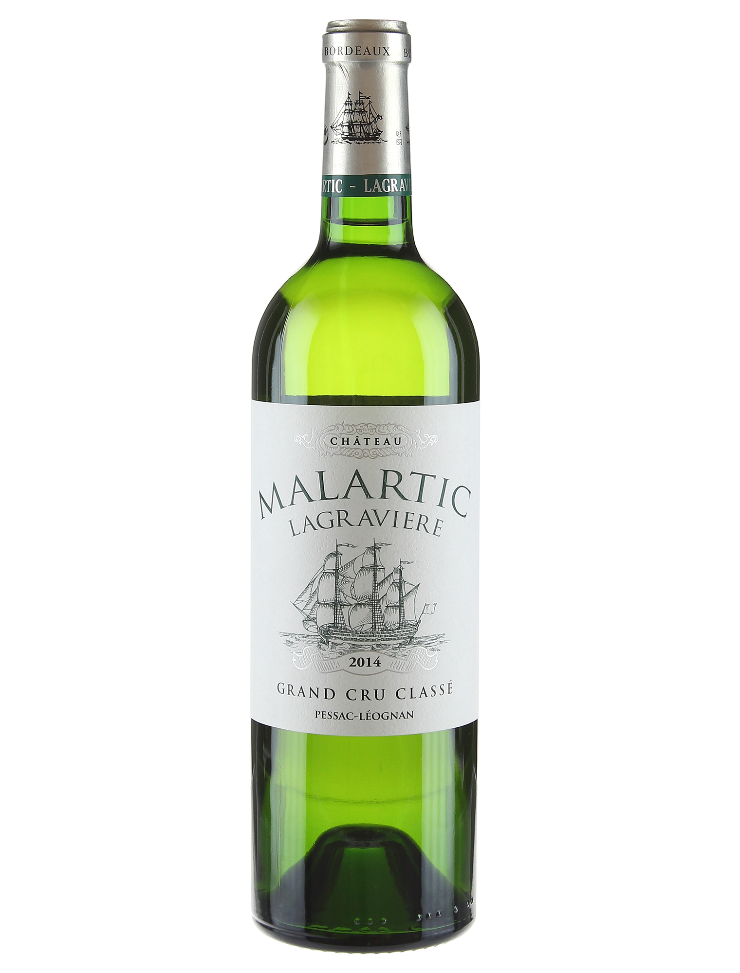Château Malartic Lagravière Malartic Lagravière Blanc 2014 — PNG format 1520×2000 pixels
