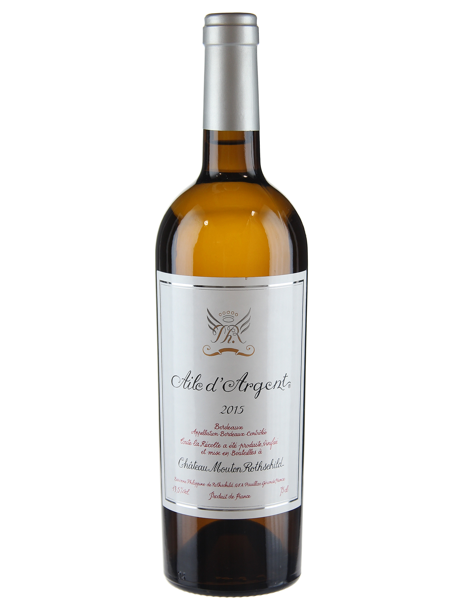 Château Mouton Rothschild Aile d’Argent Blanc, Mouton Rothschild 2016 — PNG format 1520×2000 pixels