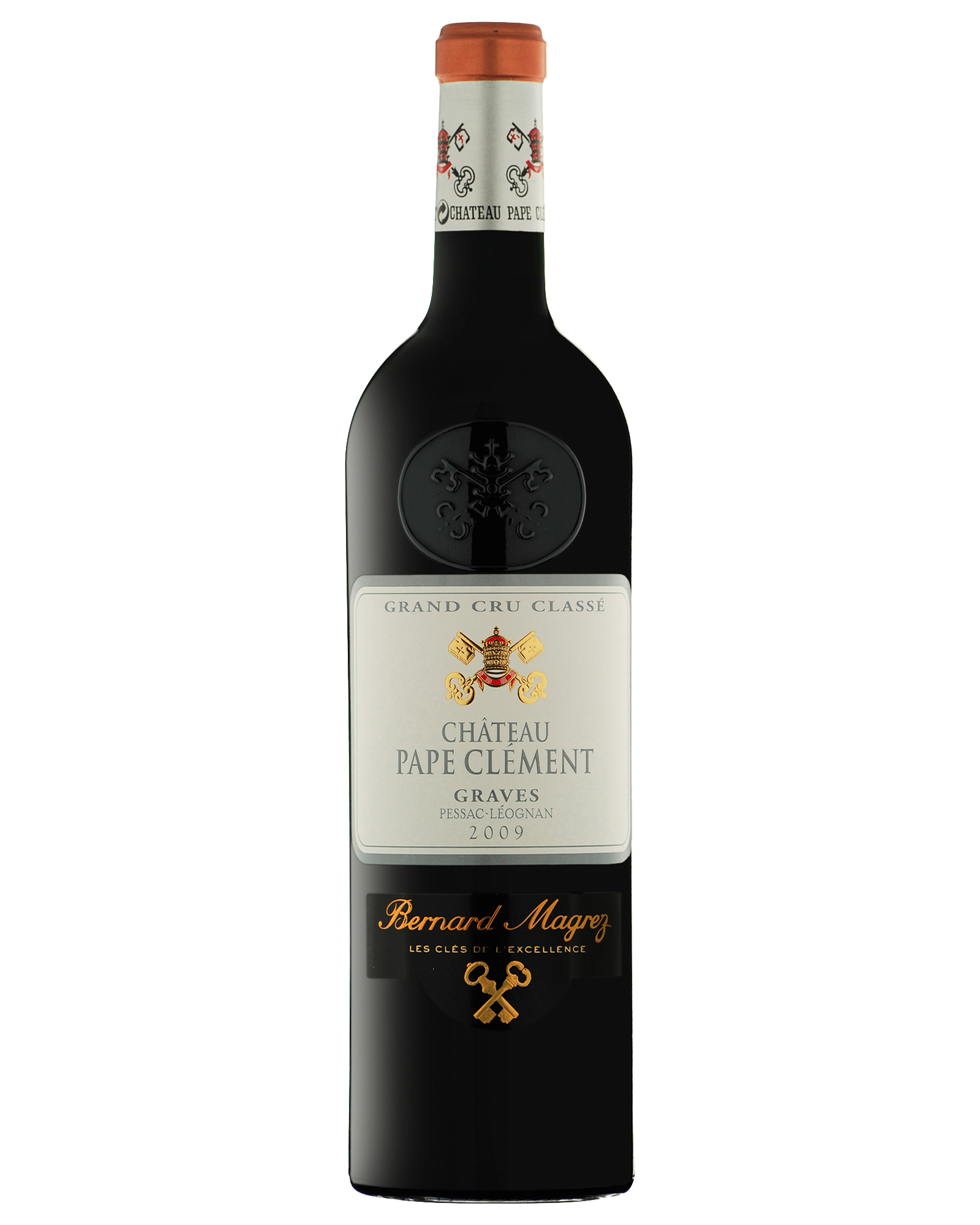 Château Pape Clément Pessac-Léognan 2009 — PNG format 1600×2000 pixels