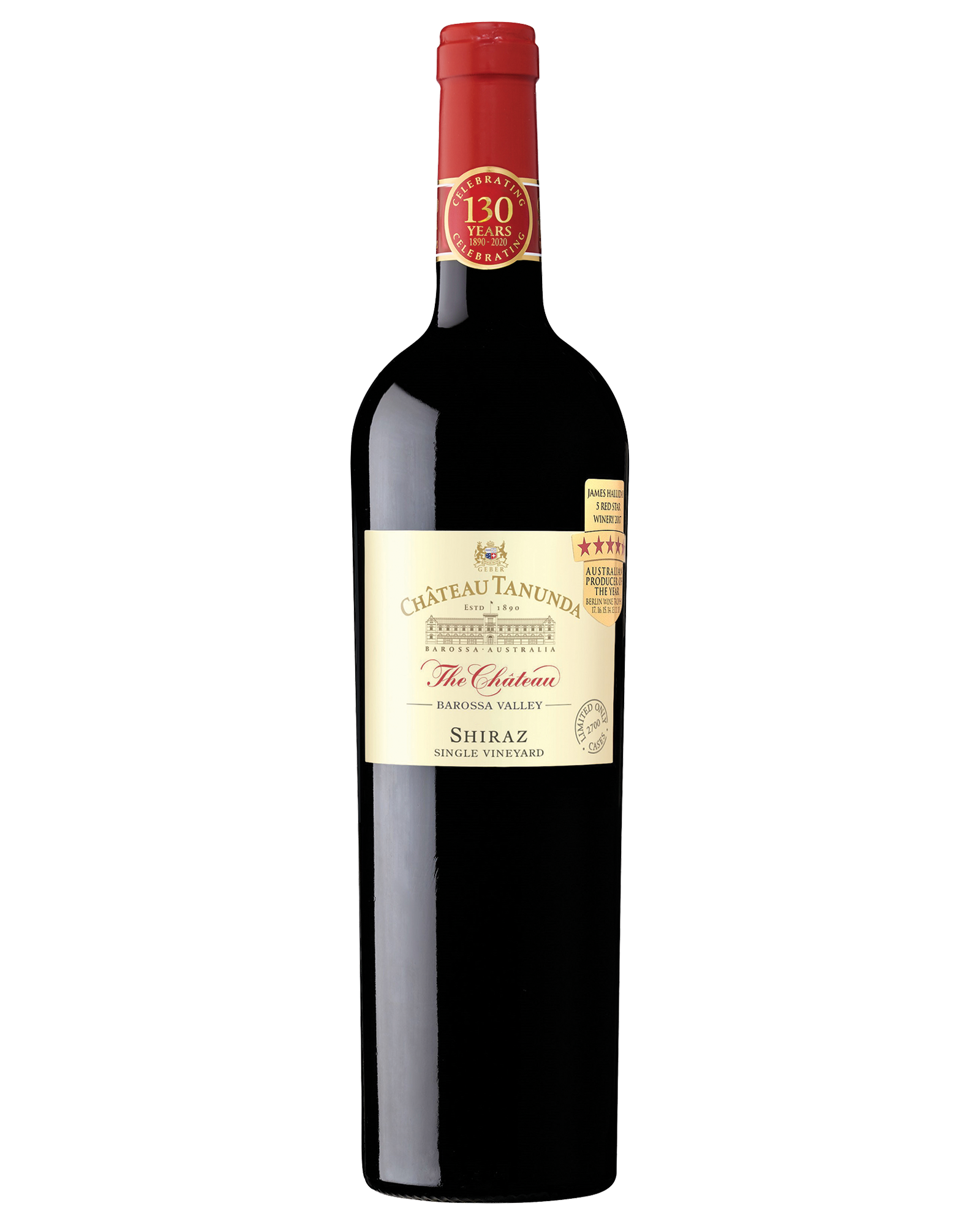 Château Tanunda The Château Single Vineyard Shiraz — PNG format 1600×2000 pixels