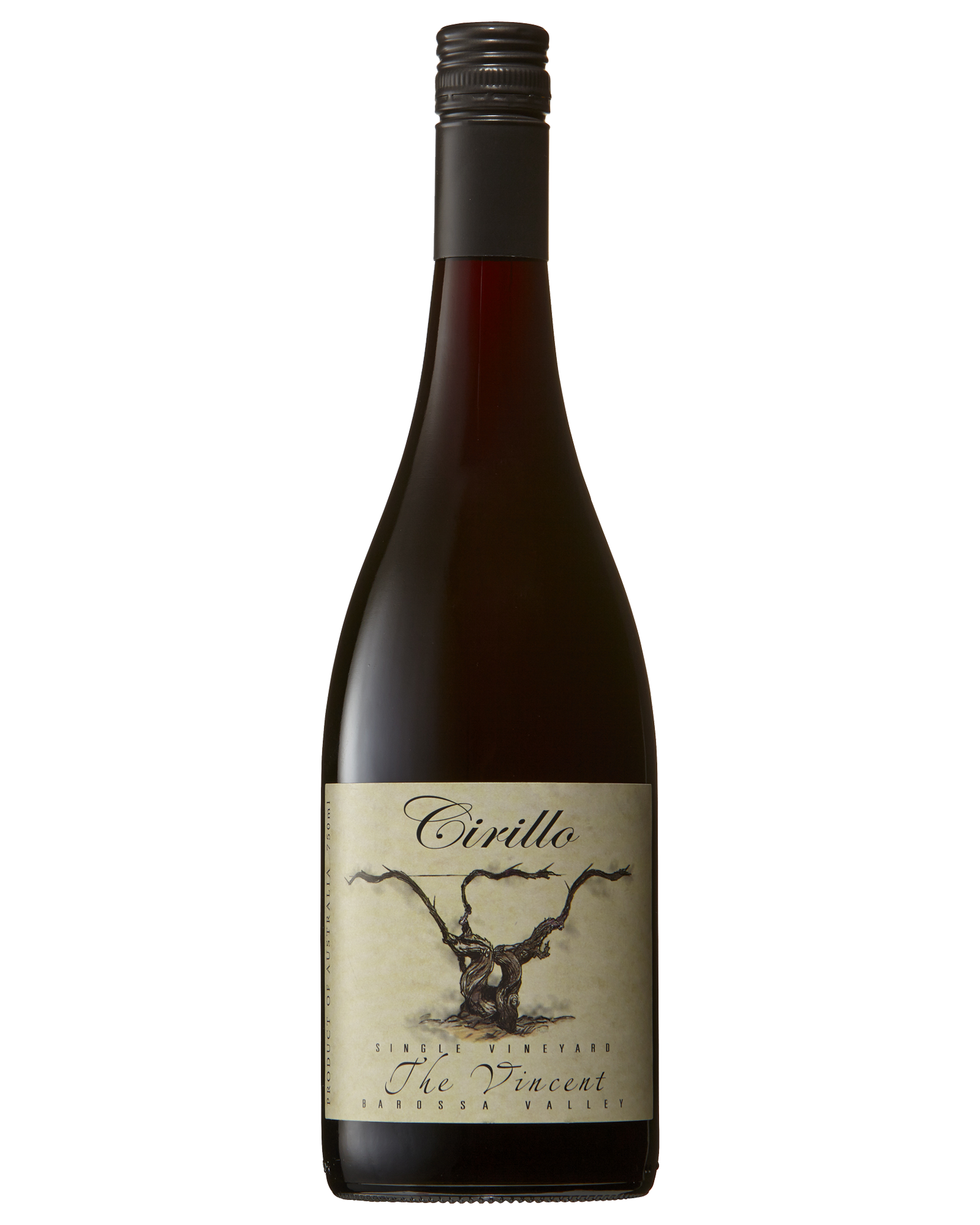 Cirillo The Vincent Grenache — PNG format 1600×2000 pixels