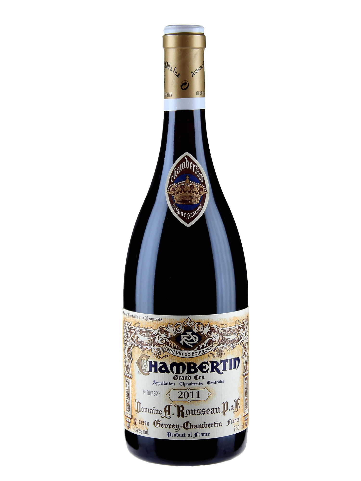Domaine Armand Rousseau Chambertin 2001 — PNG format 1500×2000 pixels
