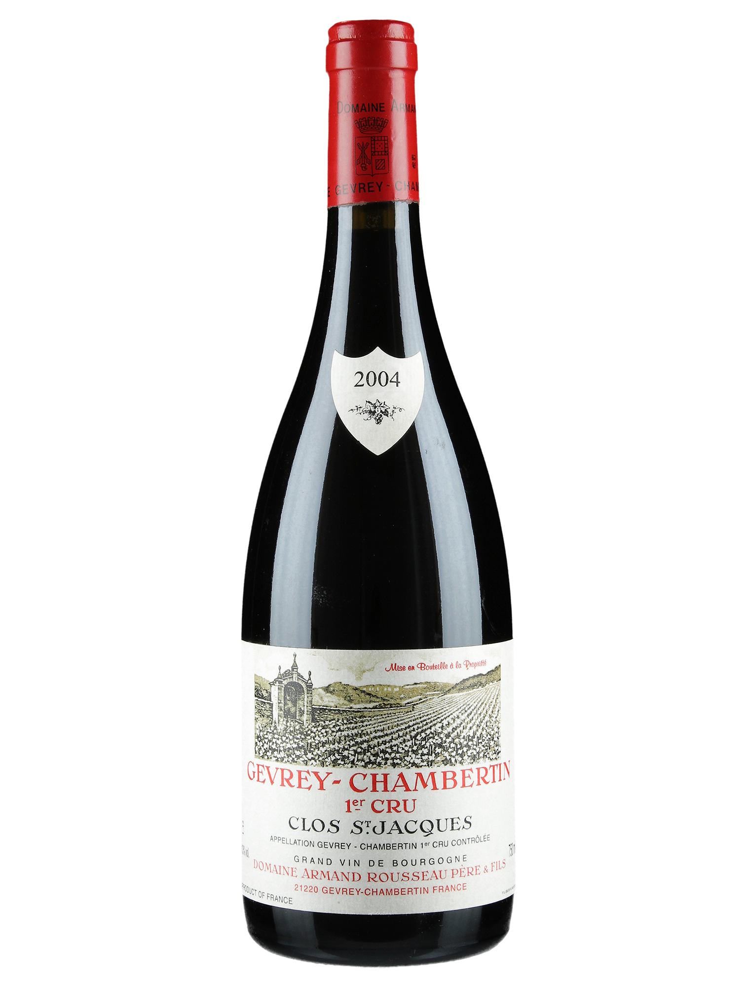 Domaine Armand Rousseau Gevrey Chambertin Clos St-Jacques — PNG format 1520×2000 pixels
