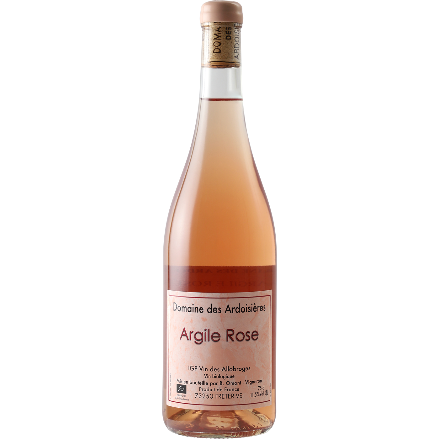 Domaine des Ardoisieres IGP Vin des Allobroges Argile Rose 2019 thumbnail