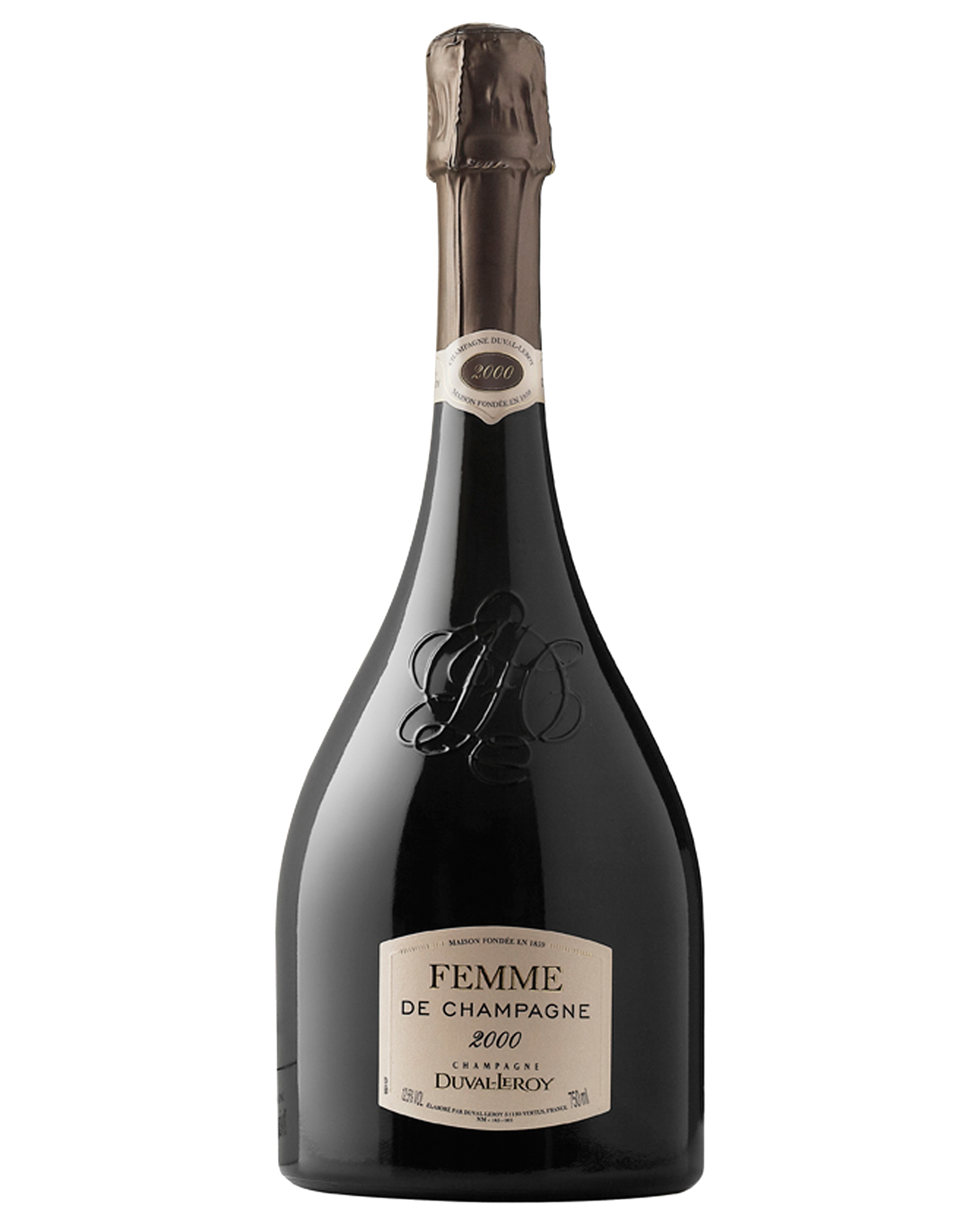 Duval-Leroy Femme Vintage 2000 — PNG format 1600×2000 pixels