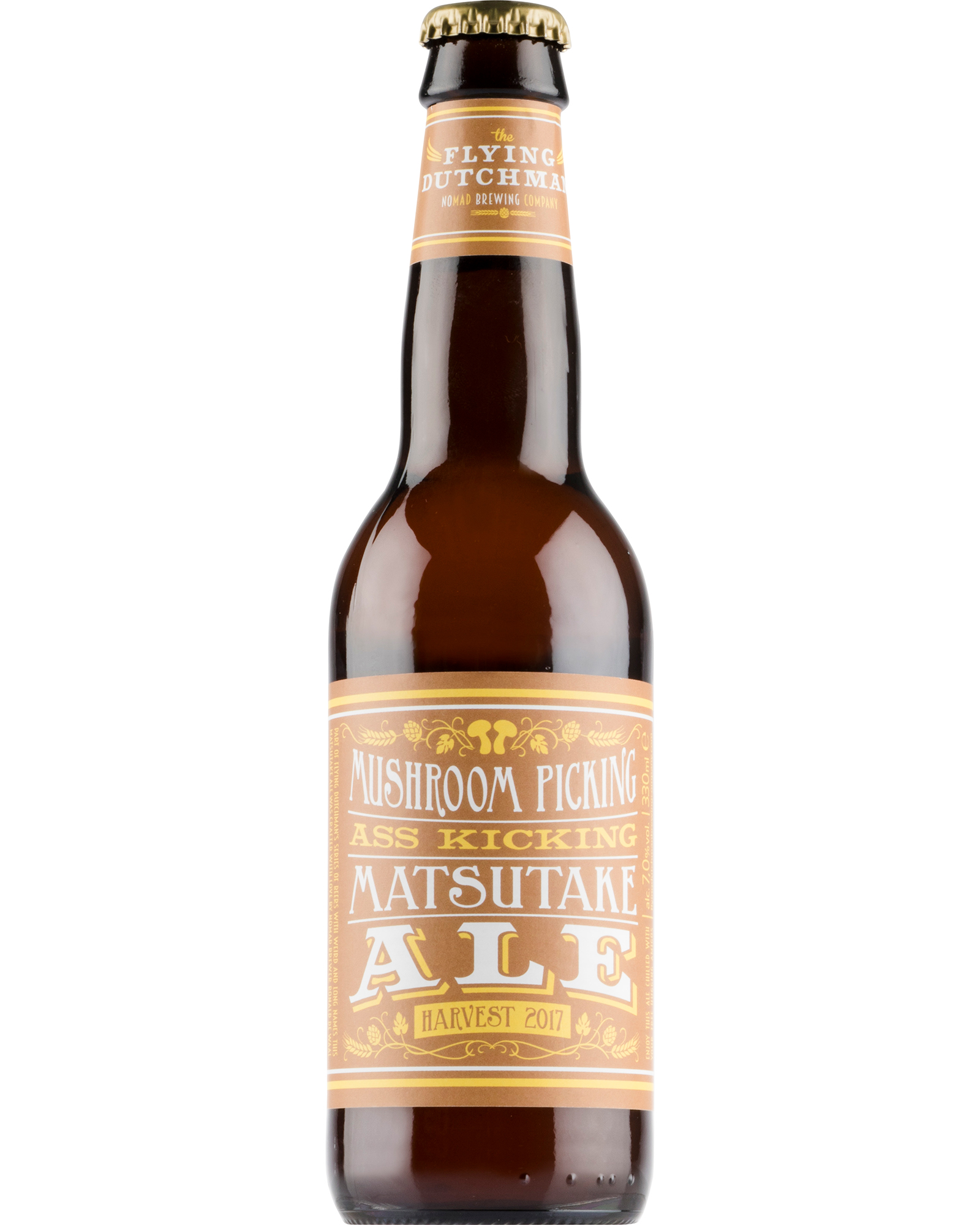 Flying Dutchman Mushroom Picking – Ass Kicking – Matsutake Ale — PNG format 1600×2000 pixels