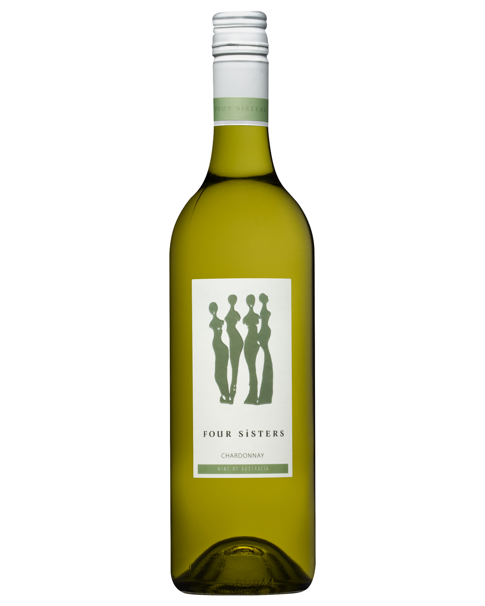 Four Sisters Chardonnay — PNG format 1600×2000 pixels