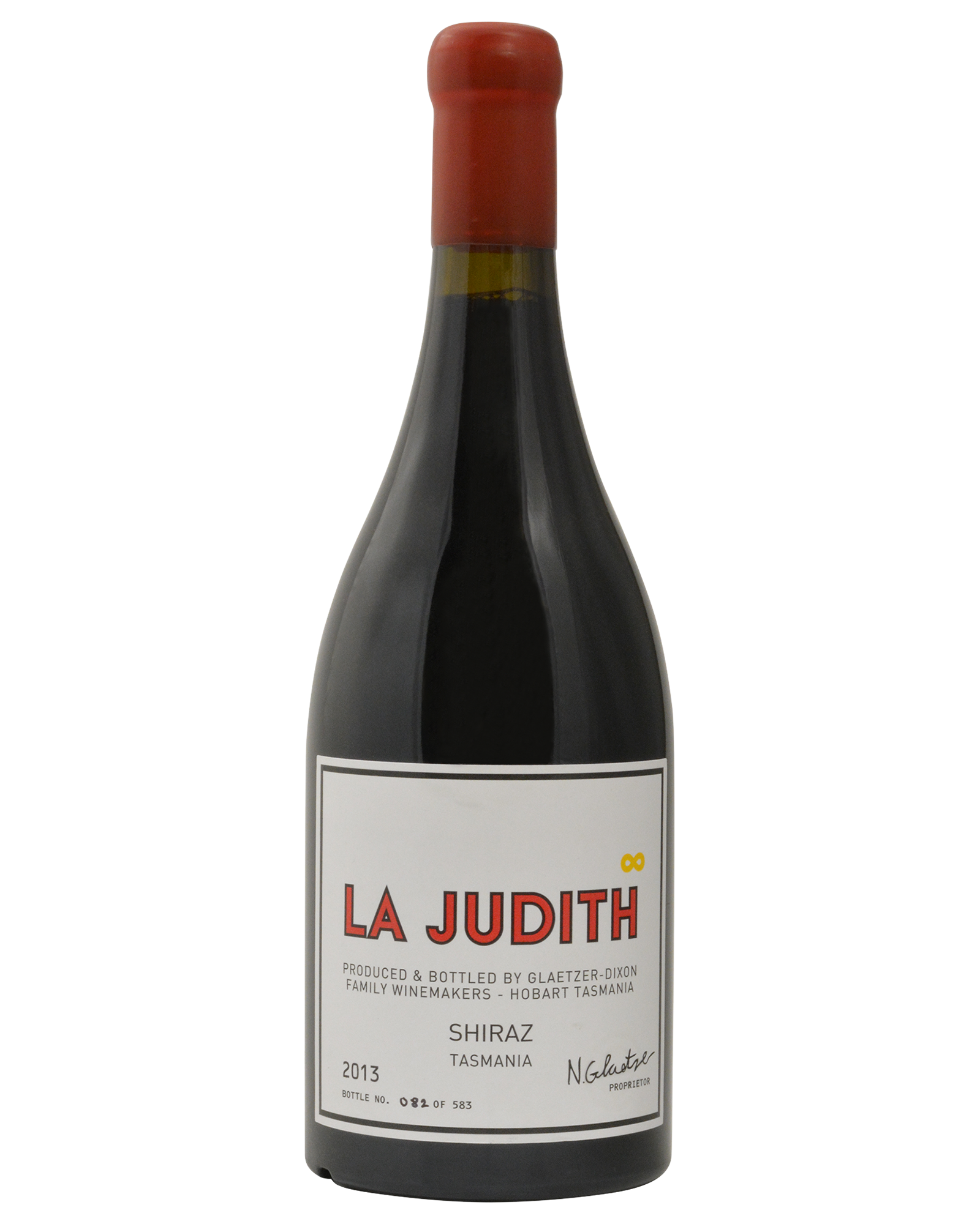 Glaetzer-Dixon La Judith Shiraz — PNG format 1600×2000 pixels
