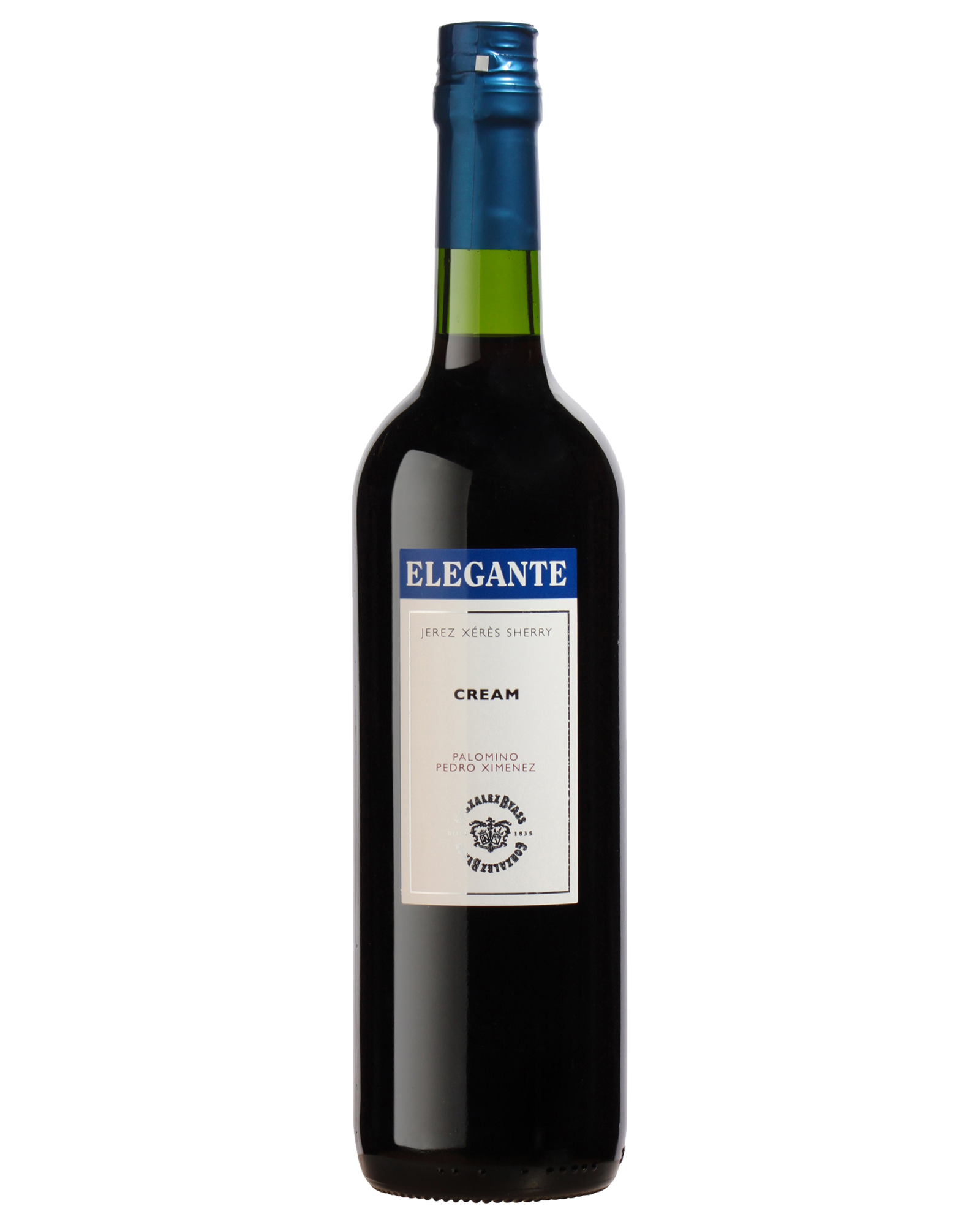 Gonzalez Byass Elegante Sweet Cream — PNG format 1600×2000 pixels