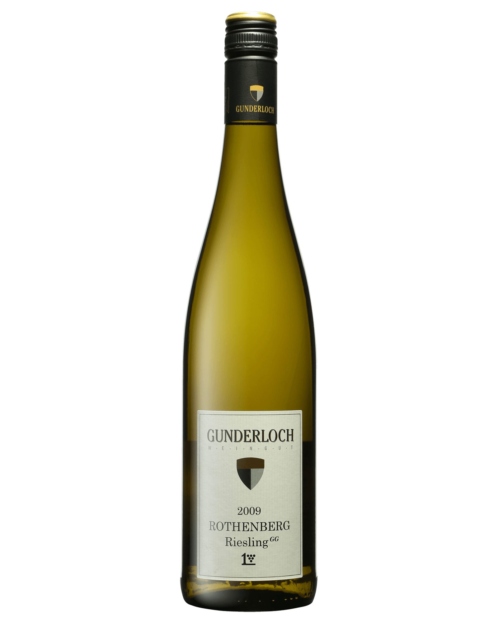 Gunderloch Nackenheim Rothenberg Grosses Gewachs Riesling 2009 — PNG format 1600×2000 pixels