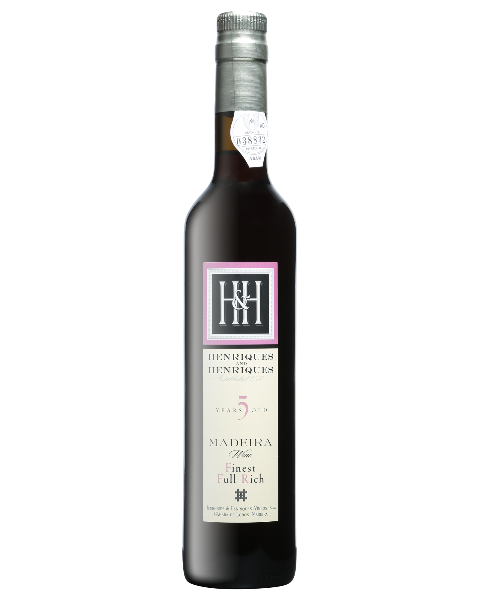Henriques & Henrique Finest Full Rich 5 Years Old — PNG format 1600×2000 pixels
