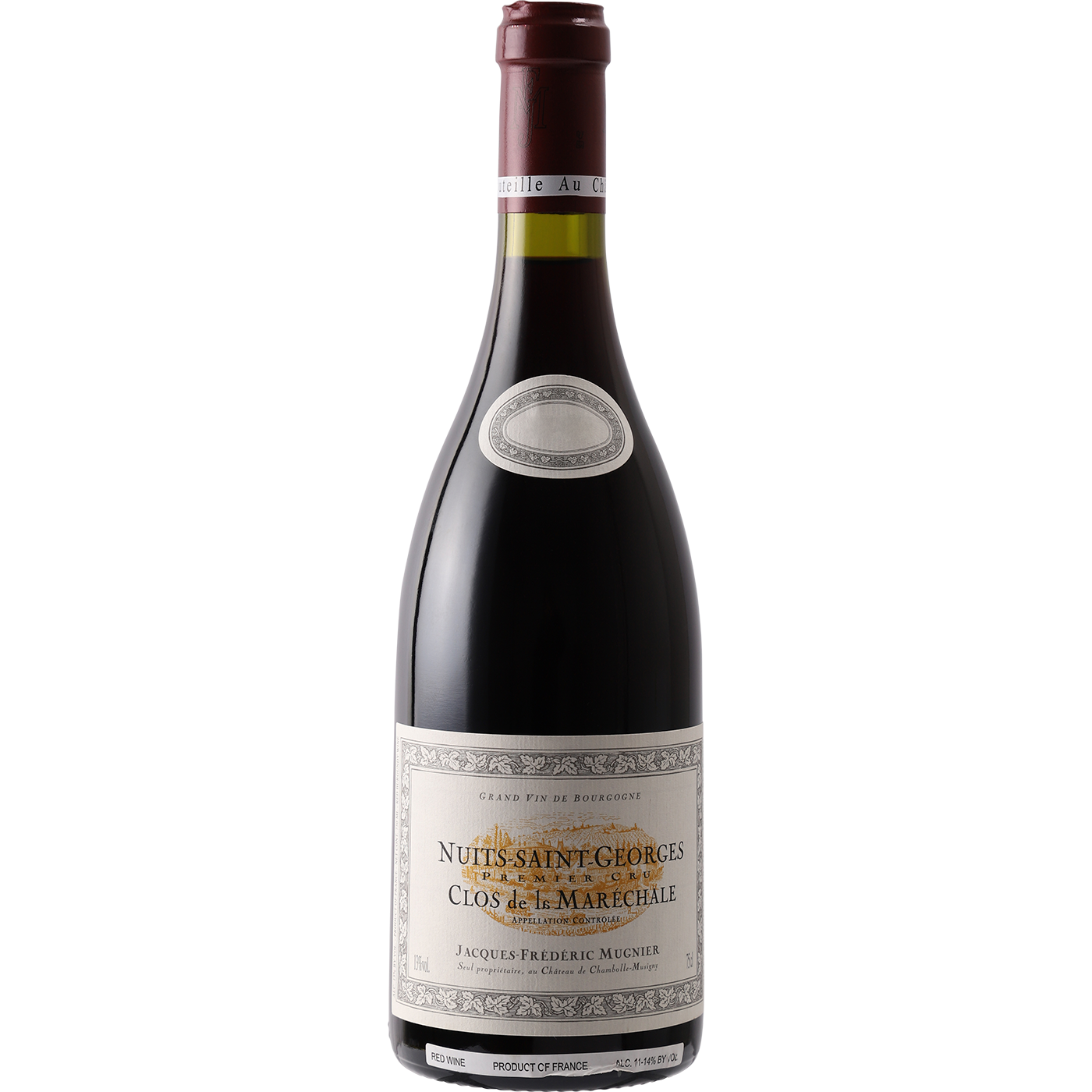 Jacques-Frederic Mugnier J-F Mugnier Nuits-St-Georges 1er Cru Clos de la Marechale 2017 — PNG format 1400×1400 pixels