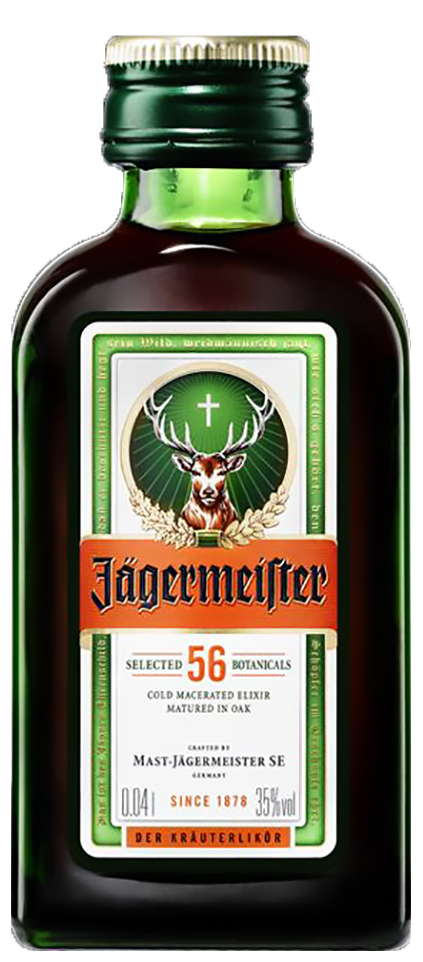 Jägermeister Herbal Liqueur — JPG format 423×962 pixels
