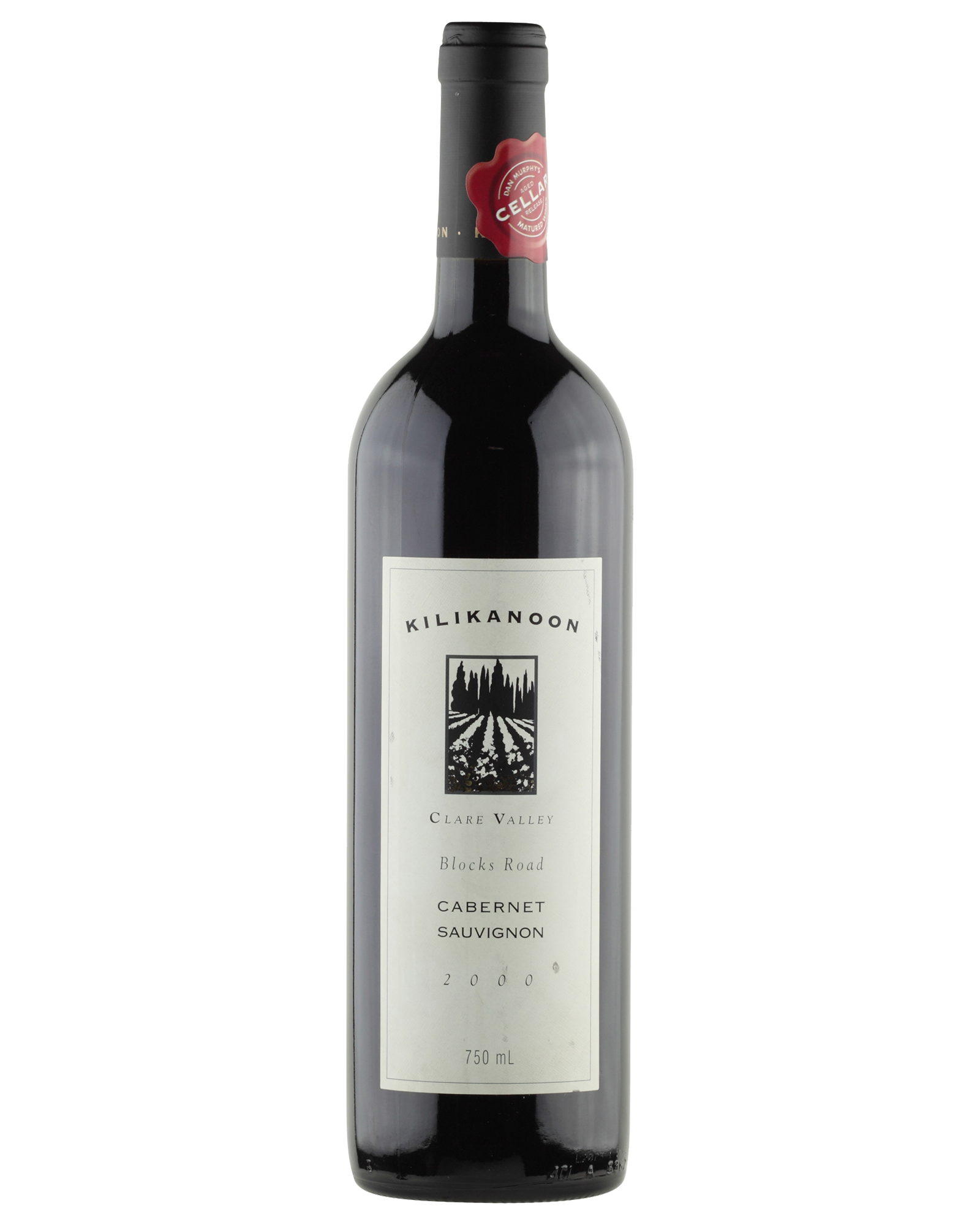 Kilikanoon Blocks Road Cabernet Sauvignon 2000 — PNG format 1600×2000 pixels