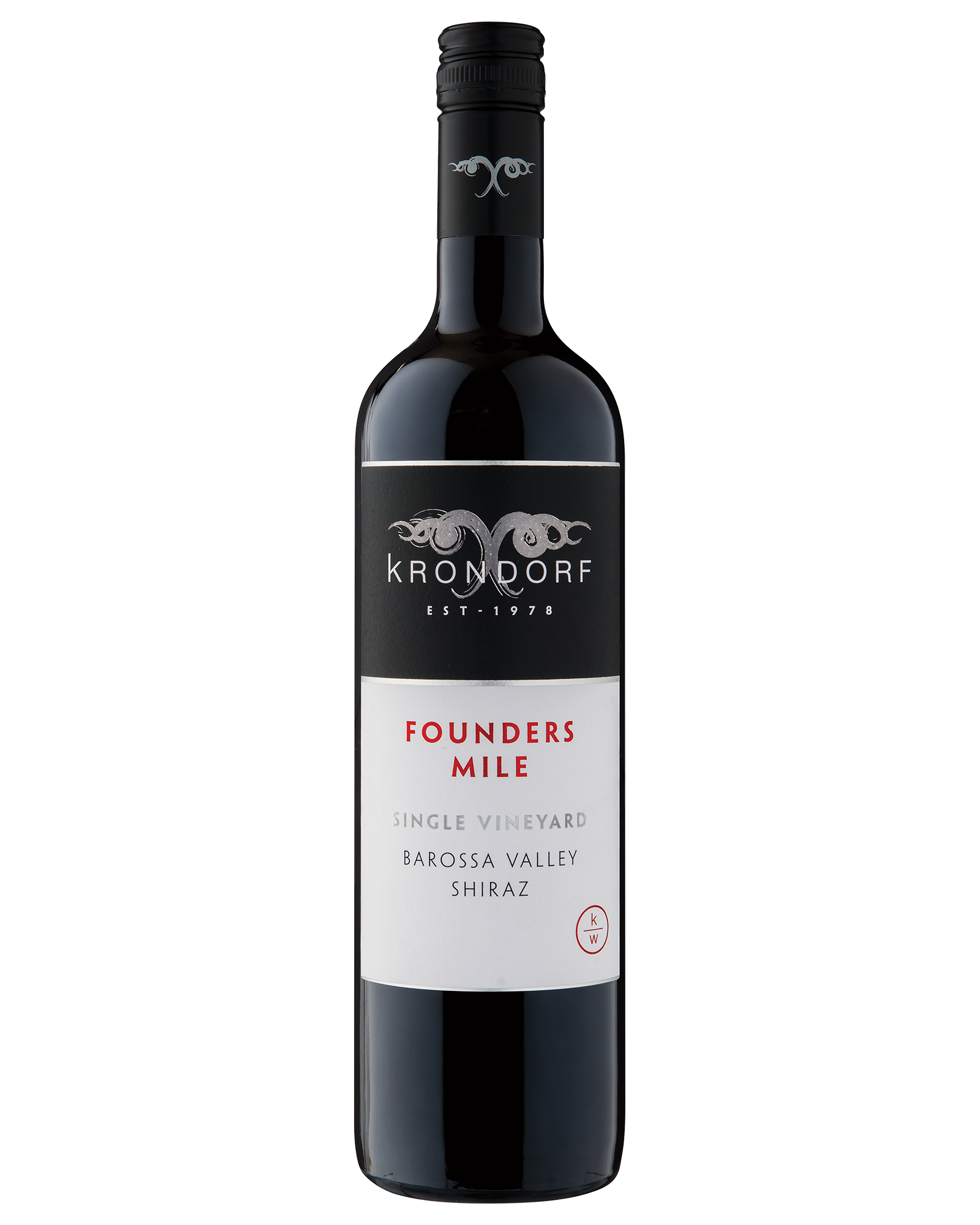 Krondorf Founders Mile Single Vineyard Barossa Shiraz — PNG format 1600×2000 pixels