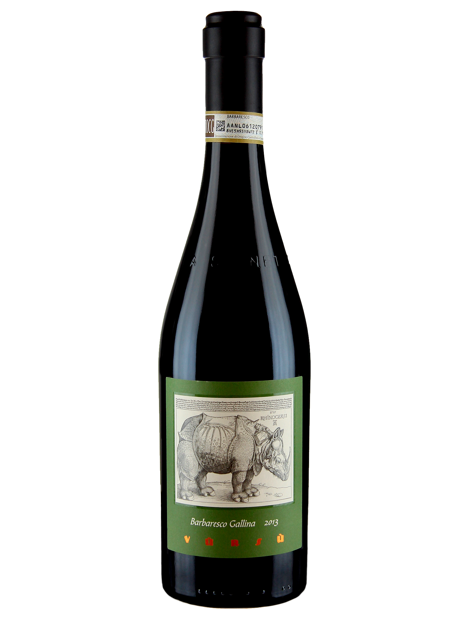 La Spinetta Barbaresco Gallina 2015 — PNG format 1500×2000 pixels