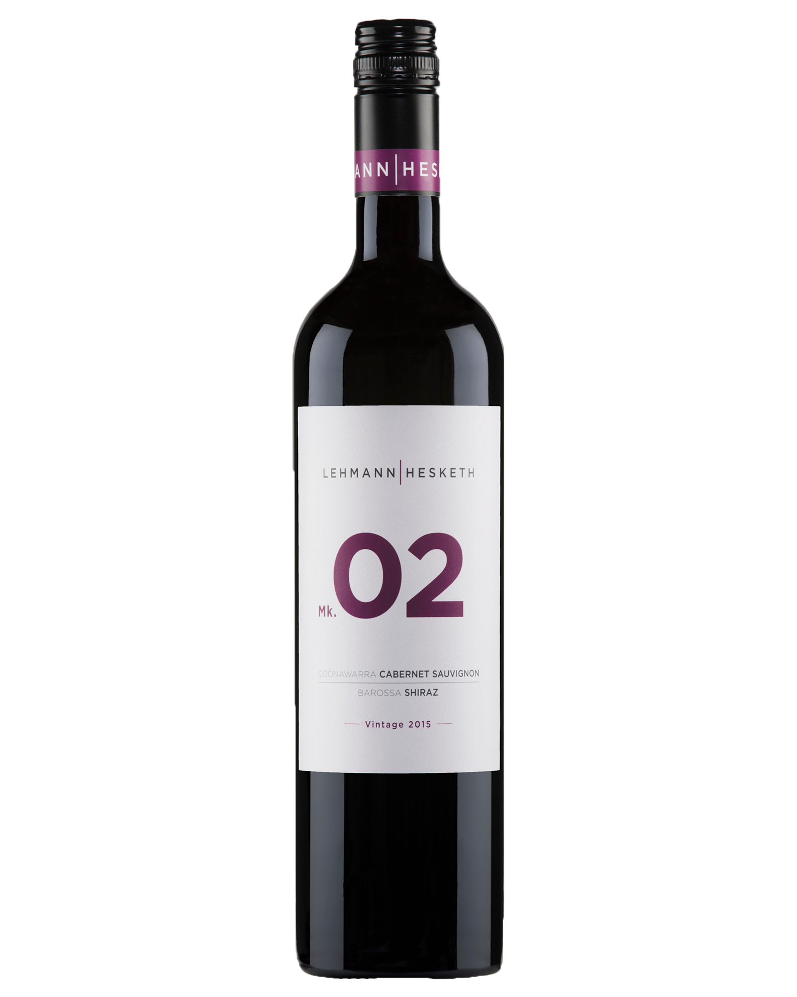 Lehmann Hesketh Mk. 02 Coonawarra Cabernet Barossa Shiraz 2015 — PNG format 1600×2000 pixels