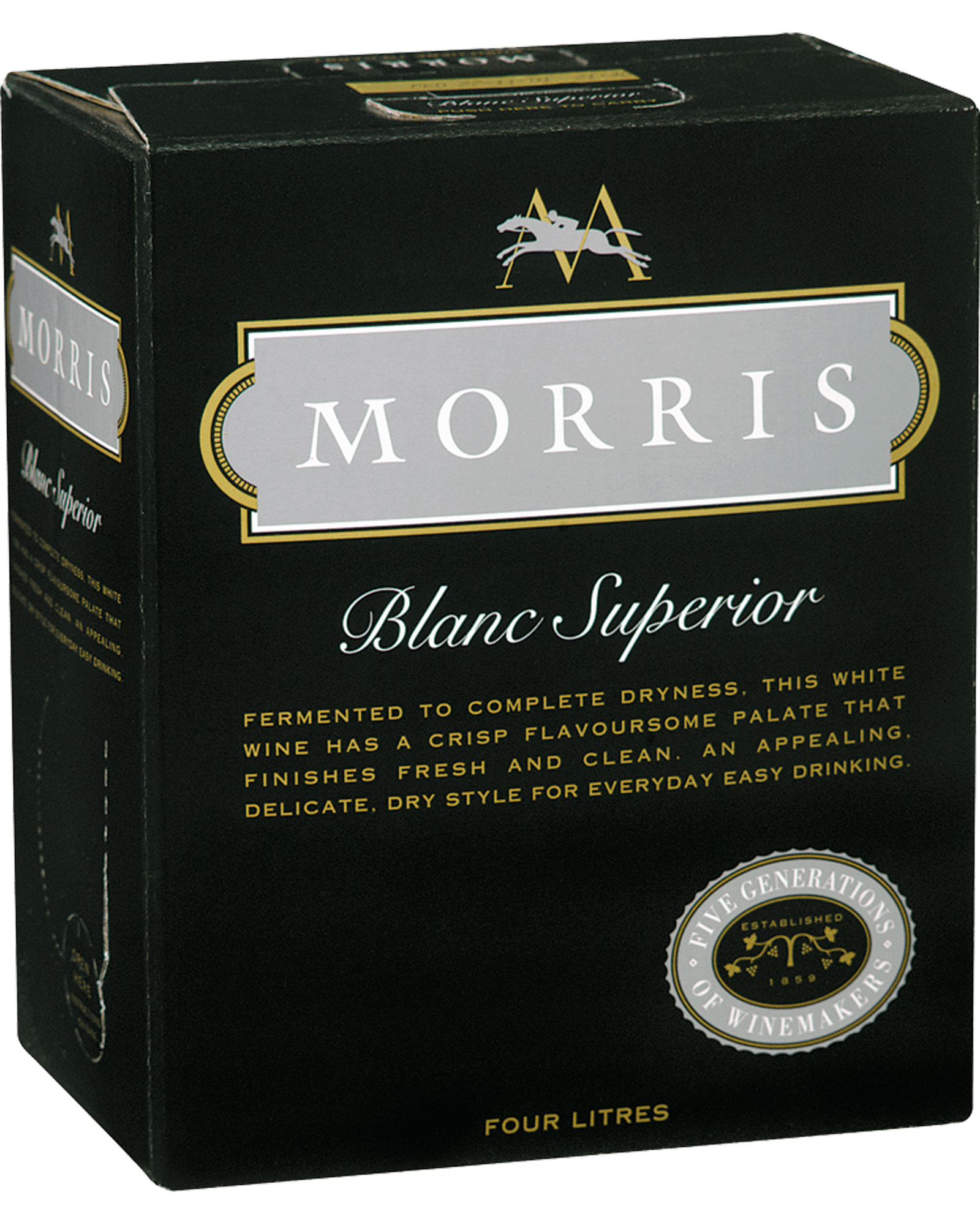 Morris Blanc Superior Cask 4L — PNG format 1600×2000 pixels