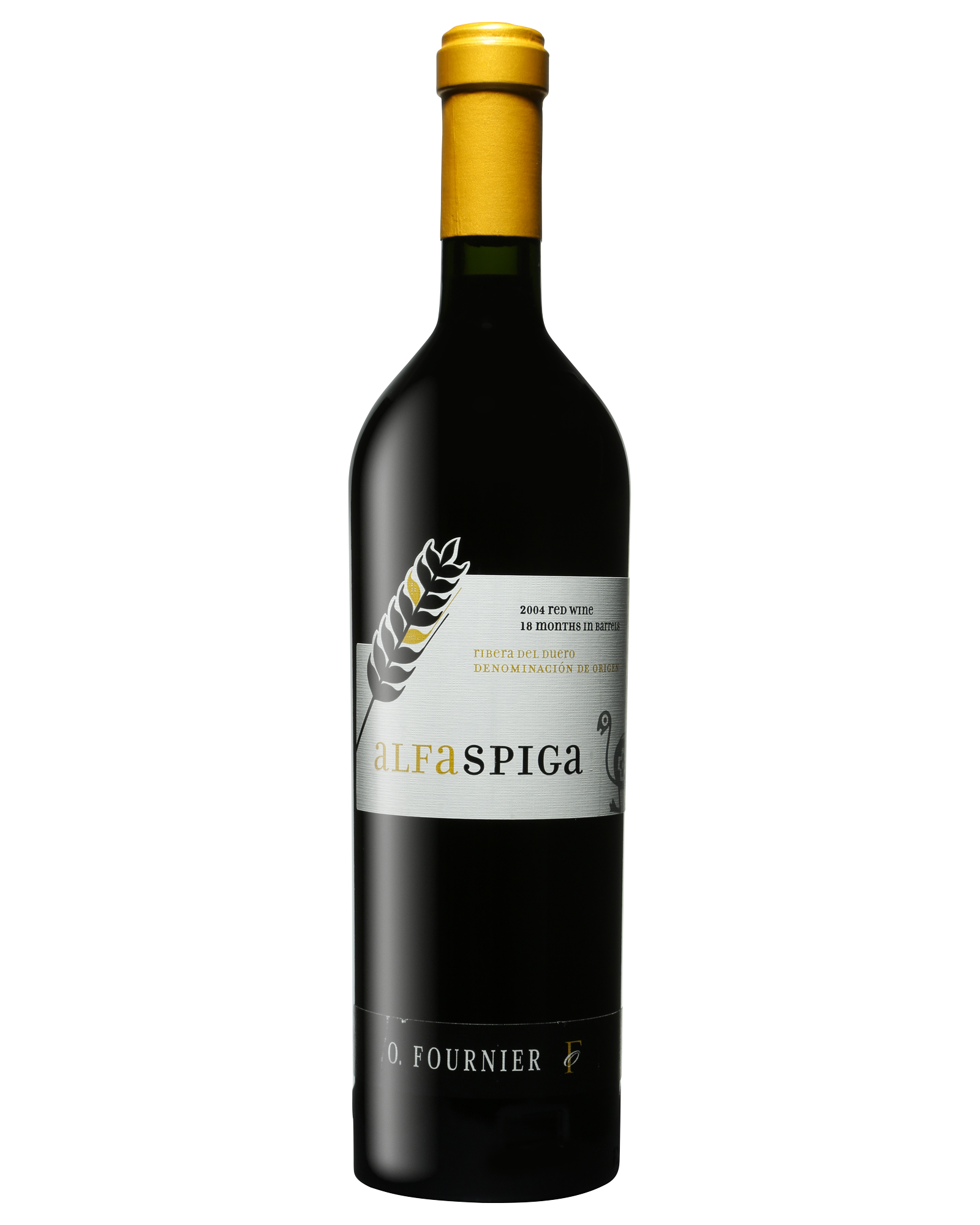 O. Fournier Alfa Spiga Tinta del País 2004 — PNG format 1600×2000 pixels
