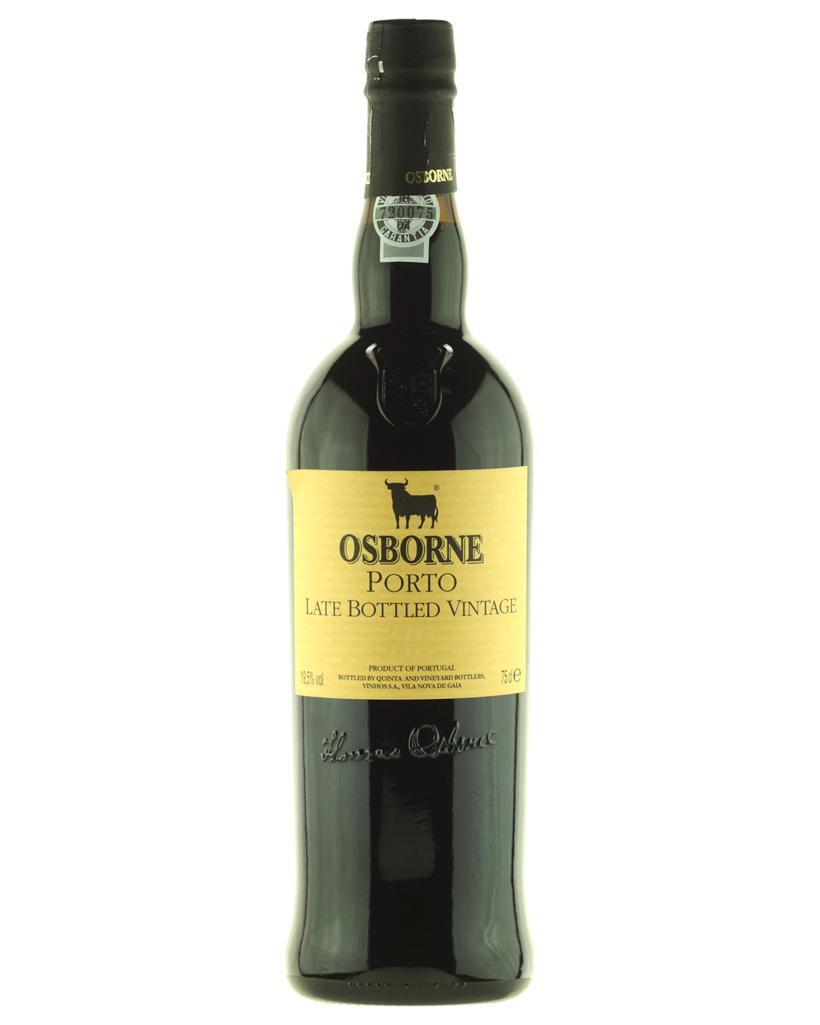 Osborne Late Bottled Vintage Port — PNG format 1600×2000 pixels